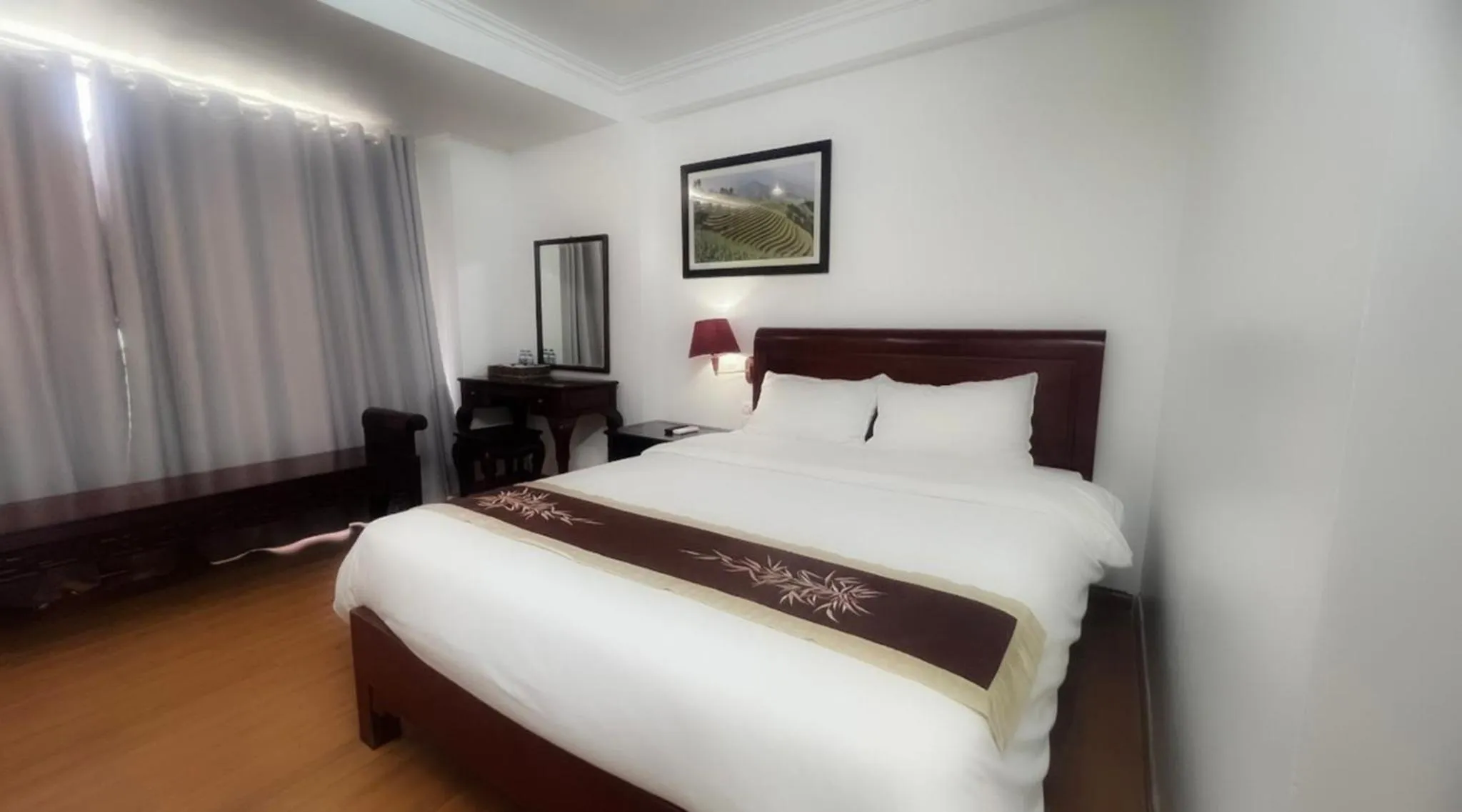 Bed in Sapa Lake View Hotel