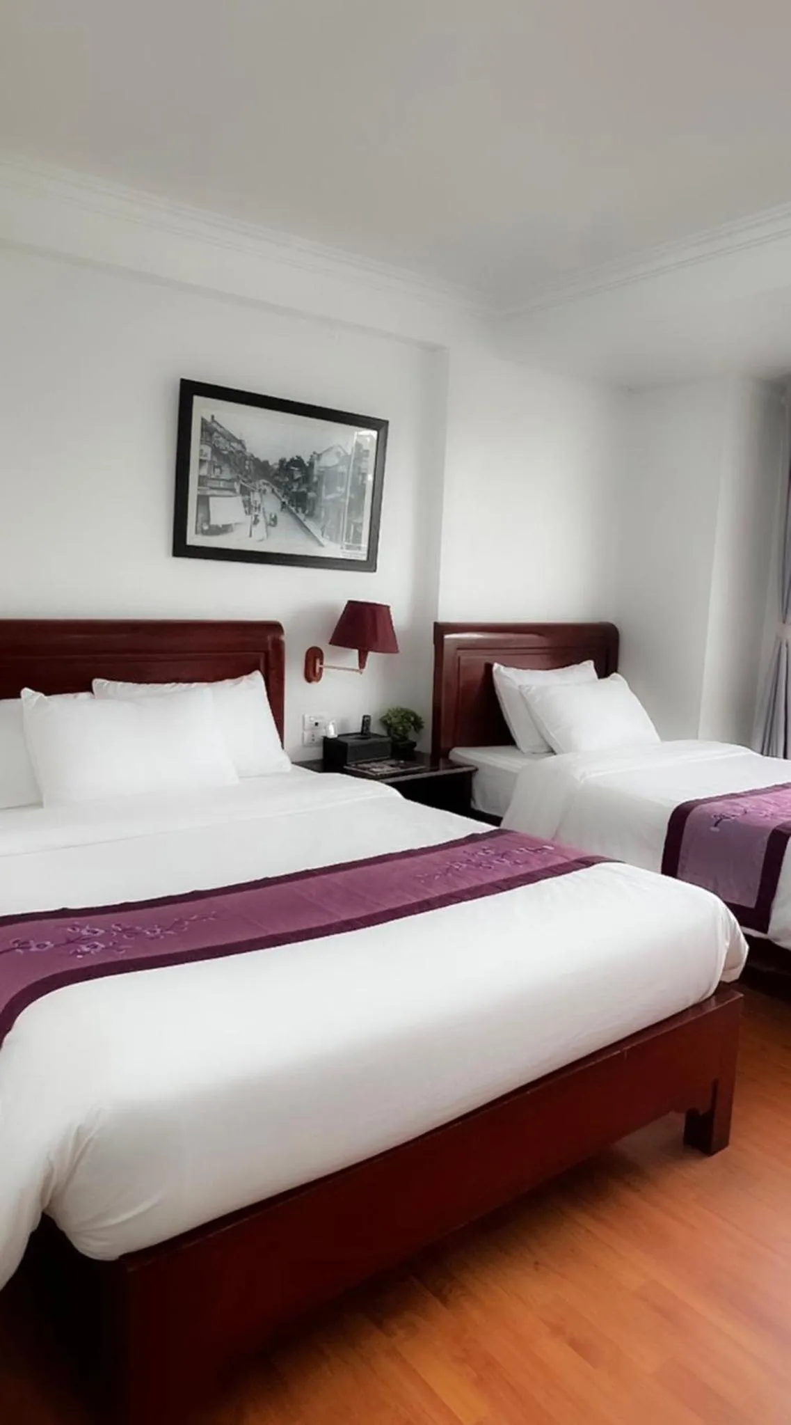 Bed in Sapa Lake View Hotel