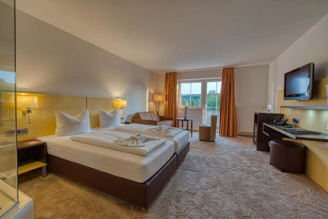 Photo of the whole room, Bed in Hotel & SPA Reibener-Hof