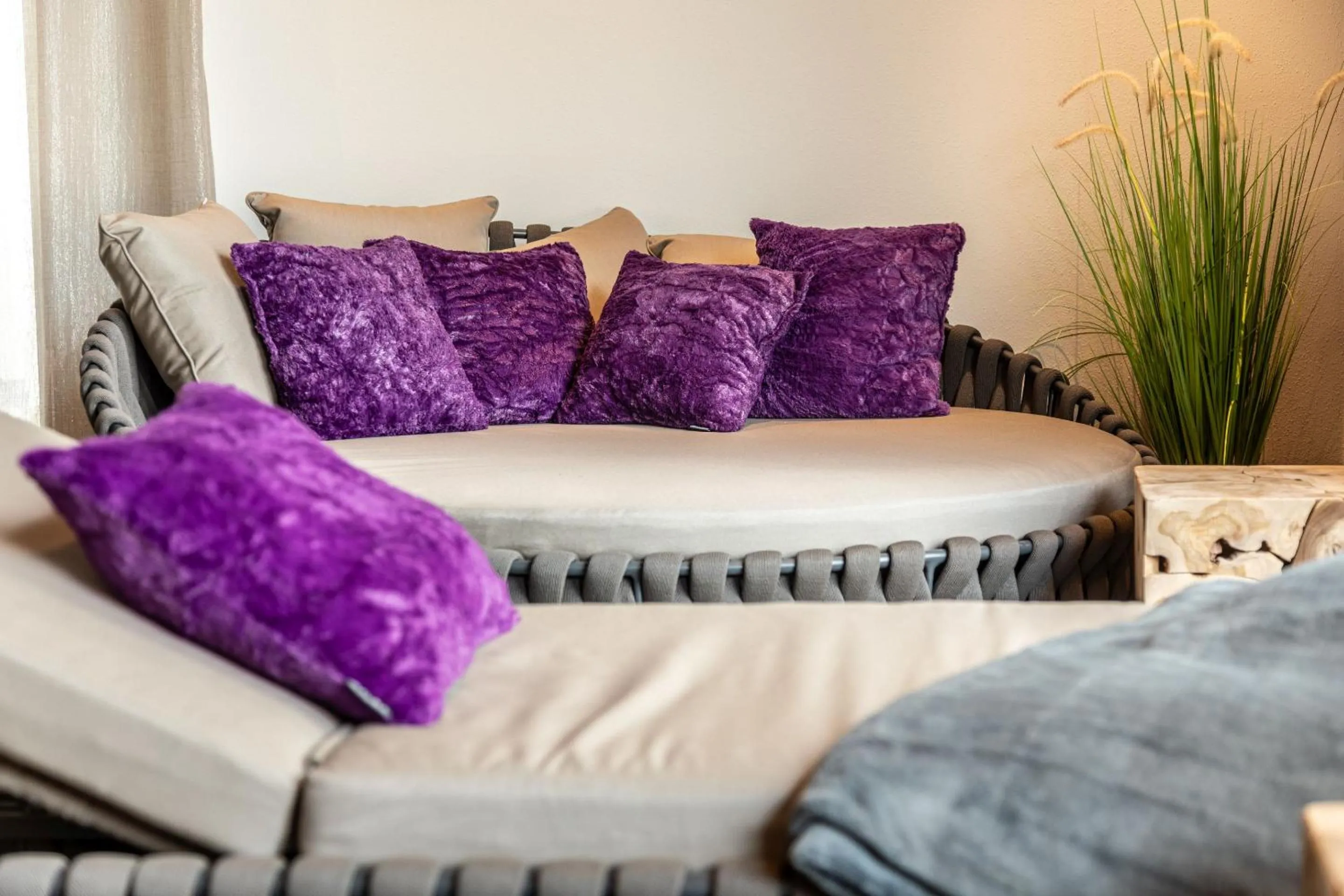 Spa and wellness centre/facilities, Bed in Hanusel Hof Wellness & Genuss in Panoramalage