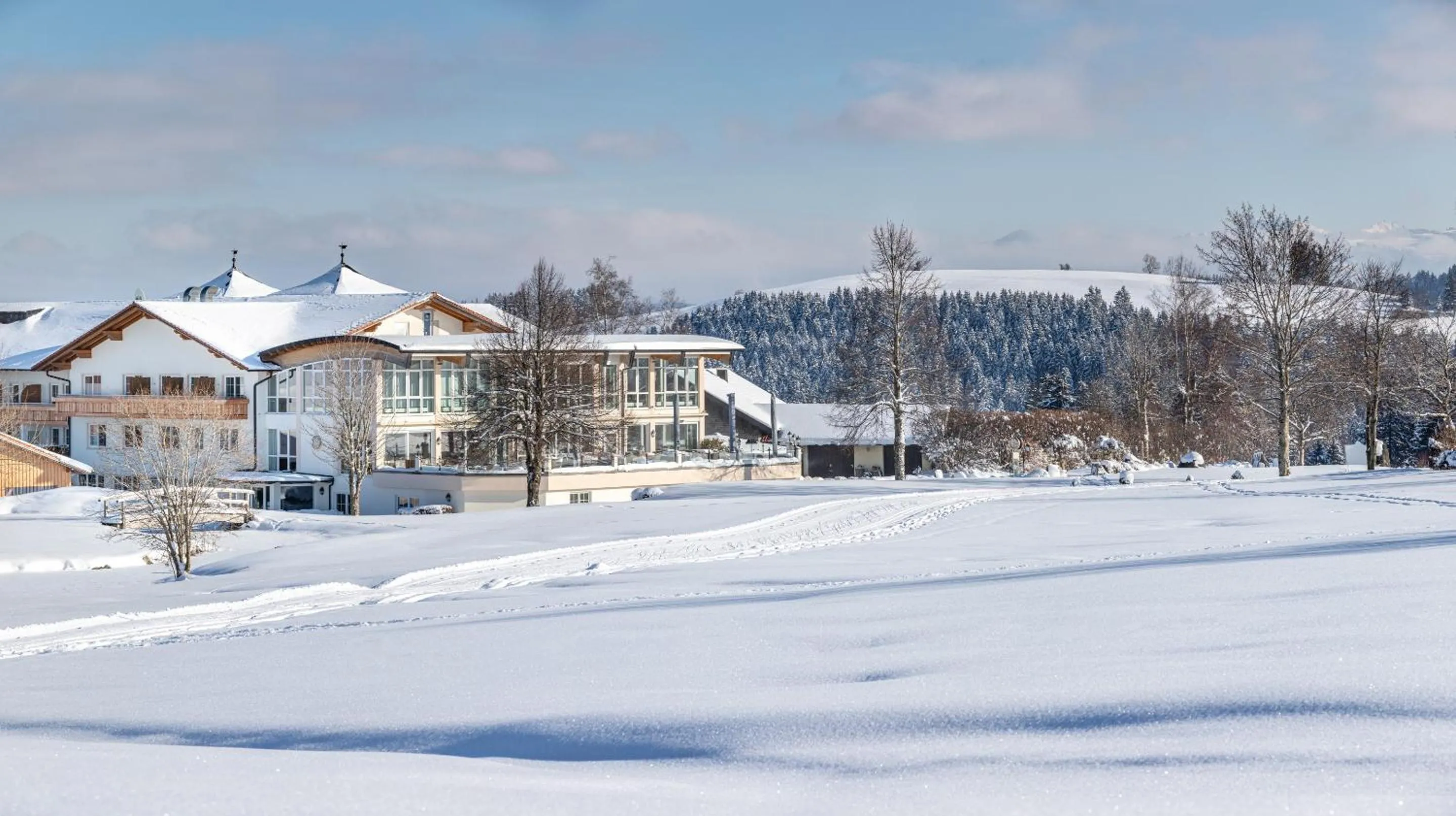 Property building in Hanusel Hof Wellness & Genuss in Panoramalage