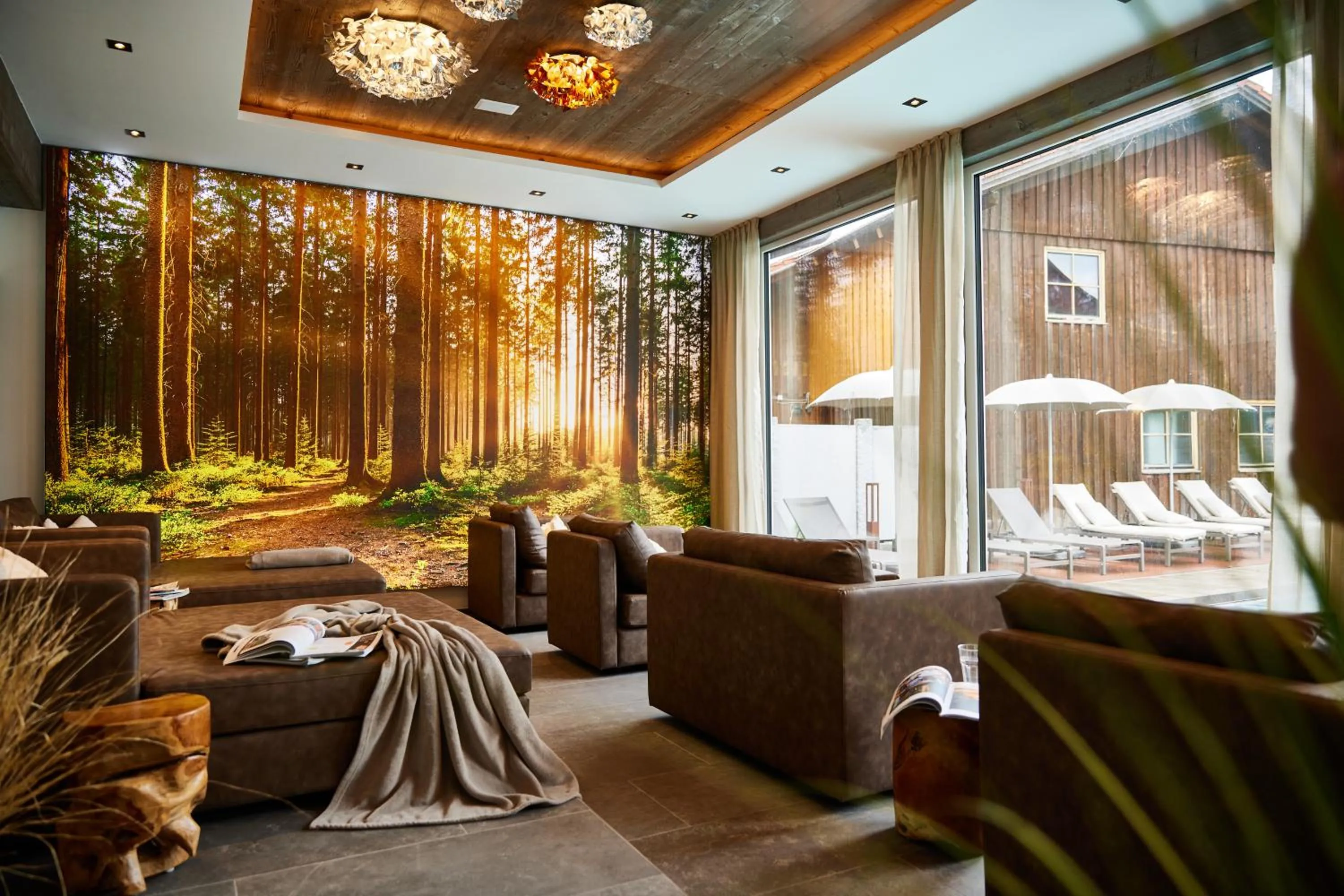 Spa and wellness centre/facilities in Hanusel Hof Wellness & Genuss in Panoramalage