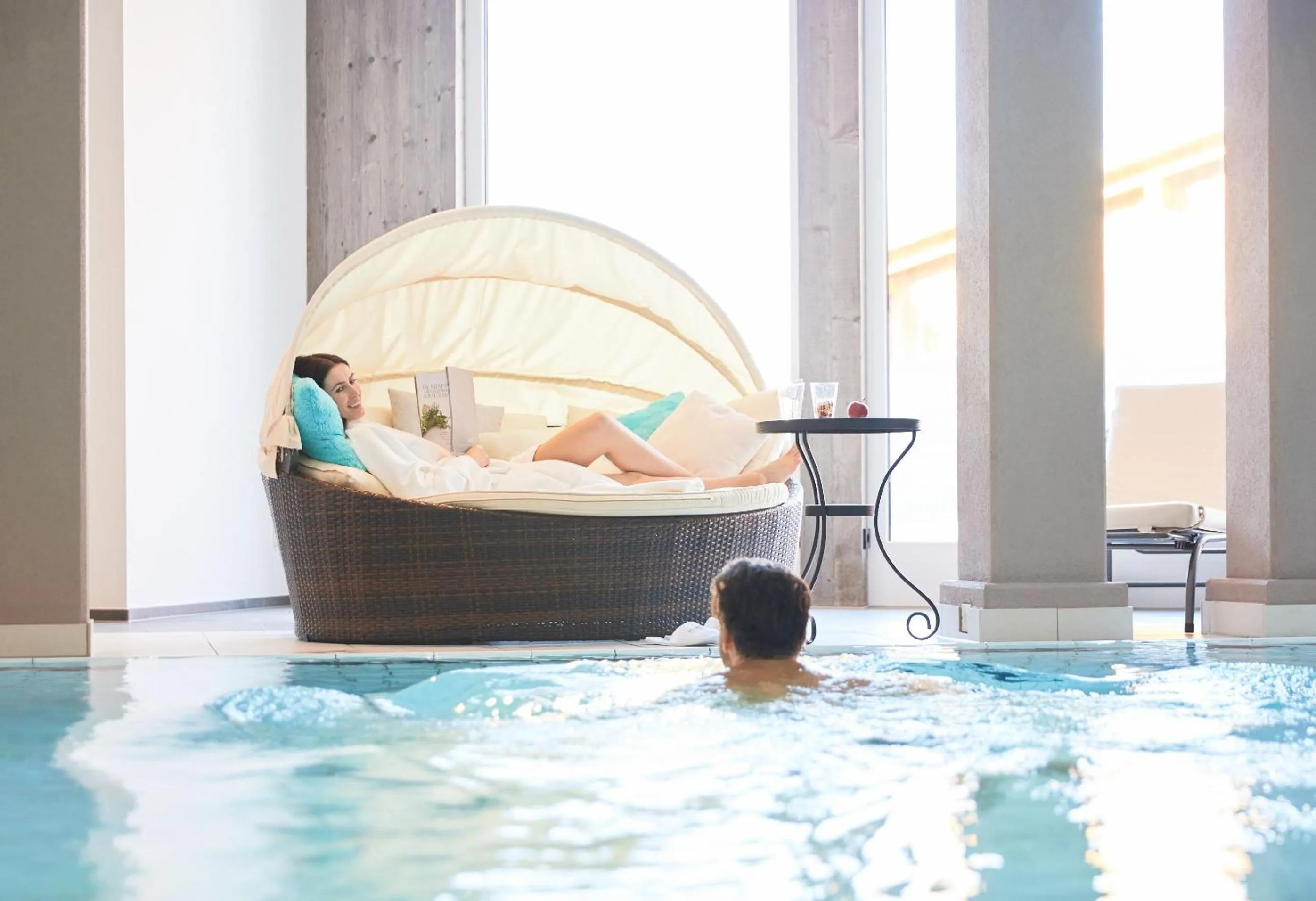 Spa and wellness centre/facilities in Hanusel Hof Wellness & Genuss in Panoramalage