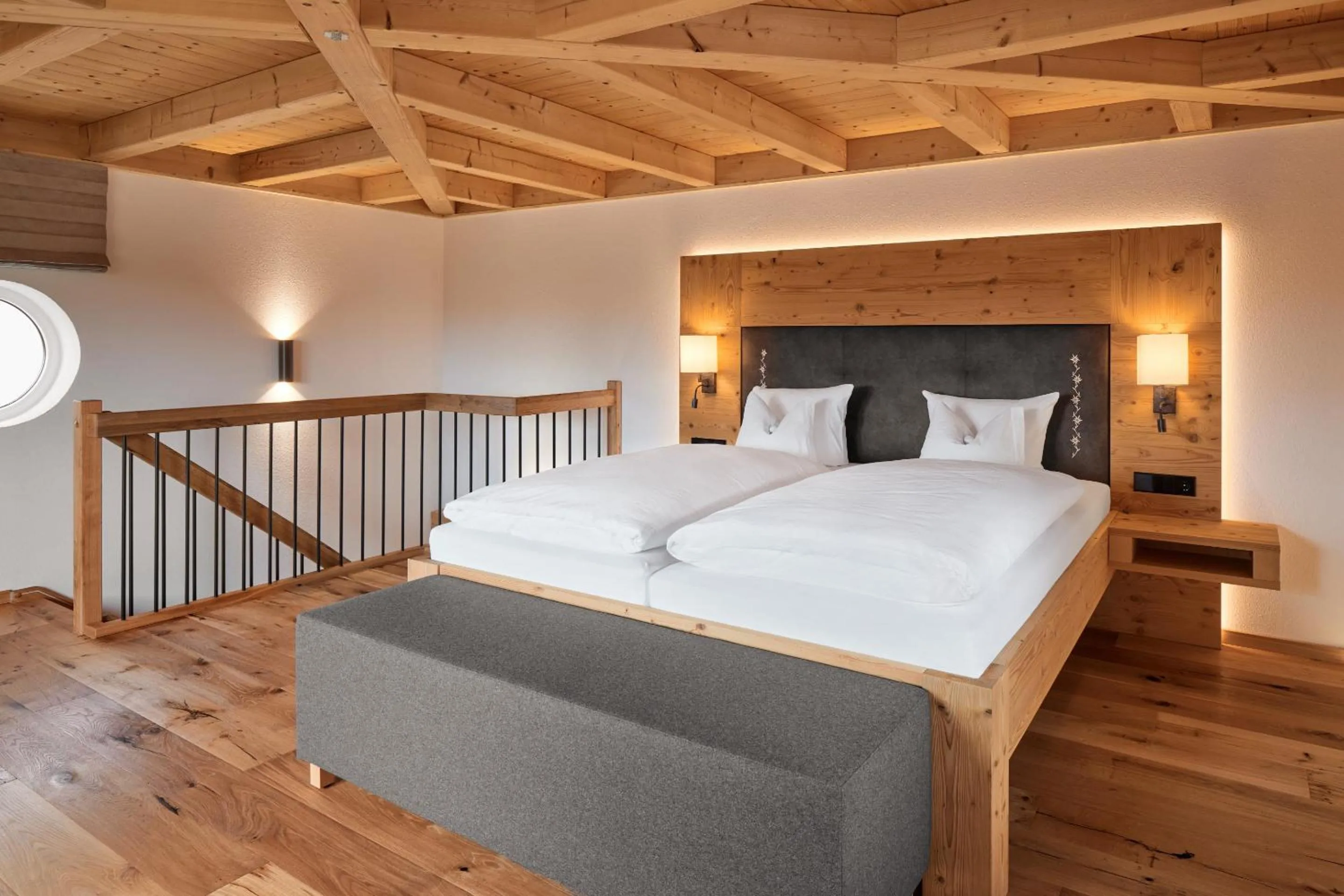 Bed in Hanusel Hof Wellness & Genuss in Panoramalage