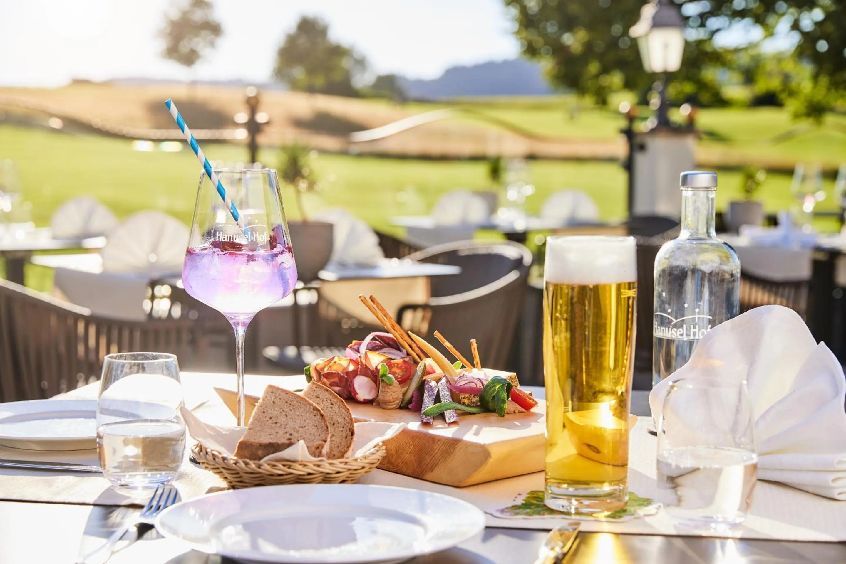 Balcony/Terrace in Hanusel Hof Wellness & Genuss in Panoramalage