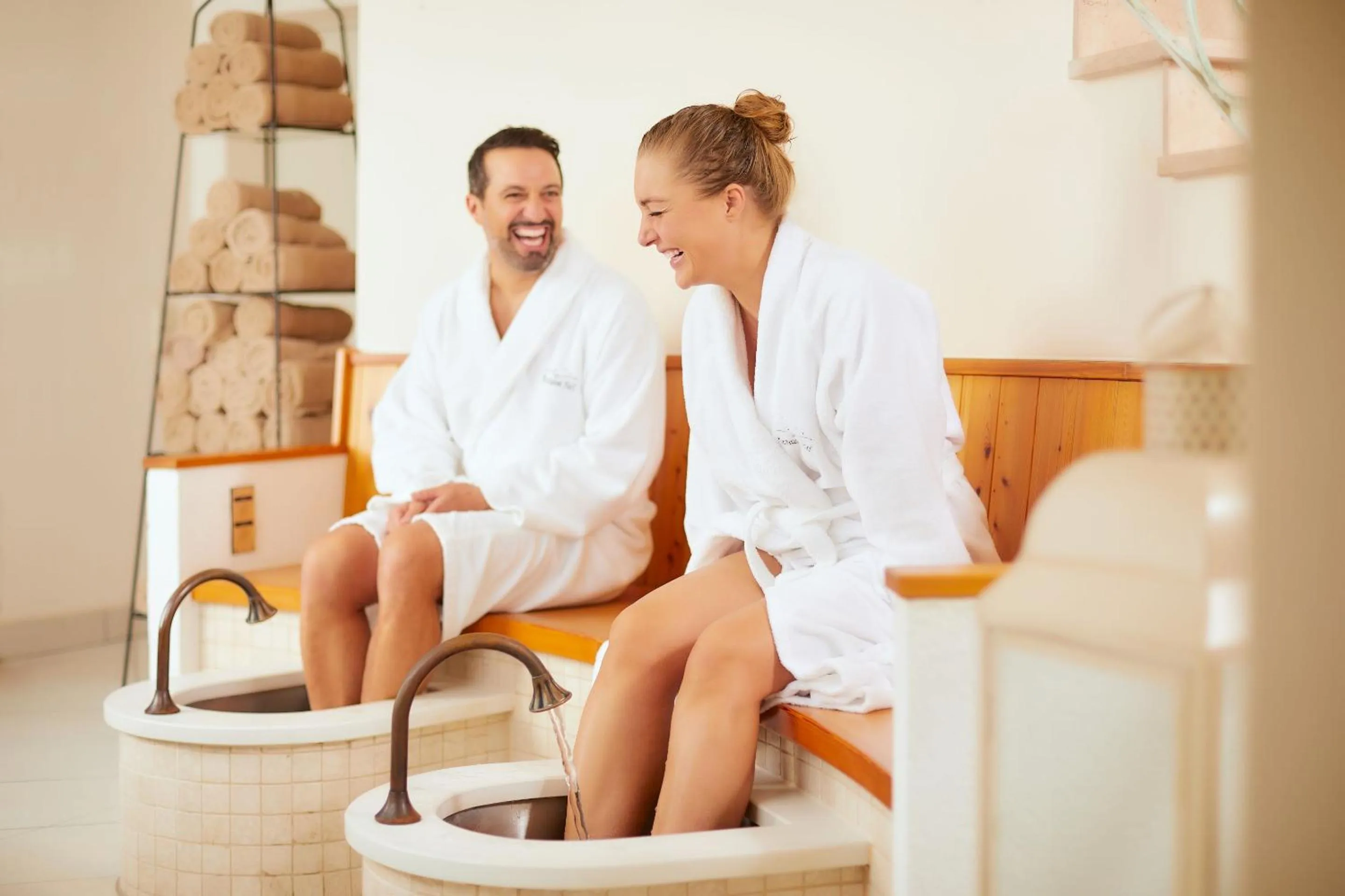 People in Hanusel Hof Wellness & Genuss in Panoramalage