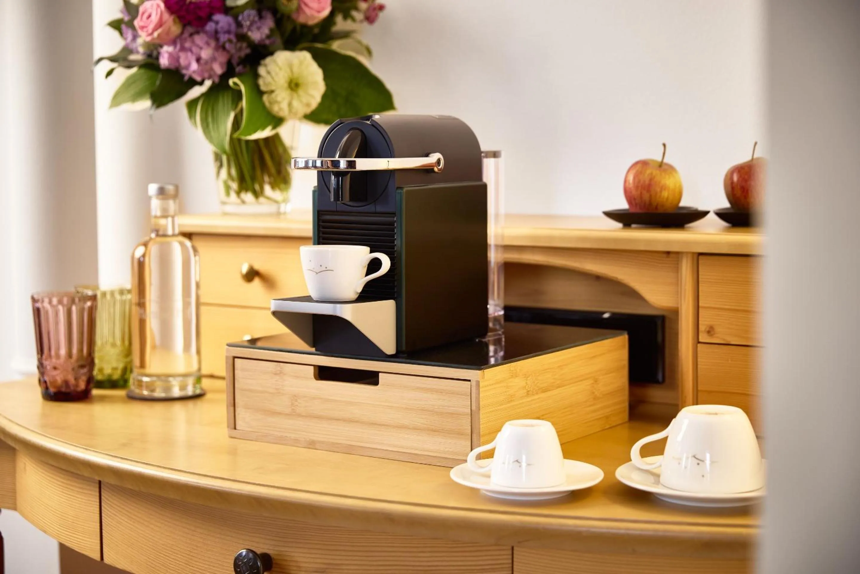 Coffee/tea facilities in Hanusel Hof Wellness & Genuss in Panoramalage