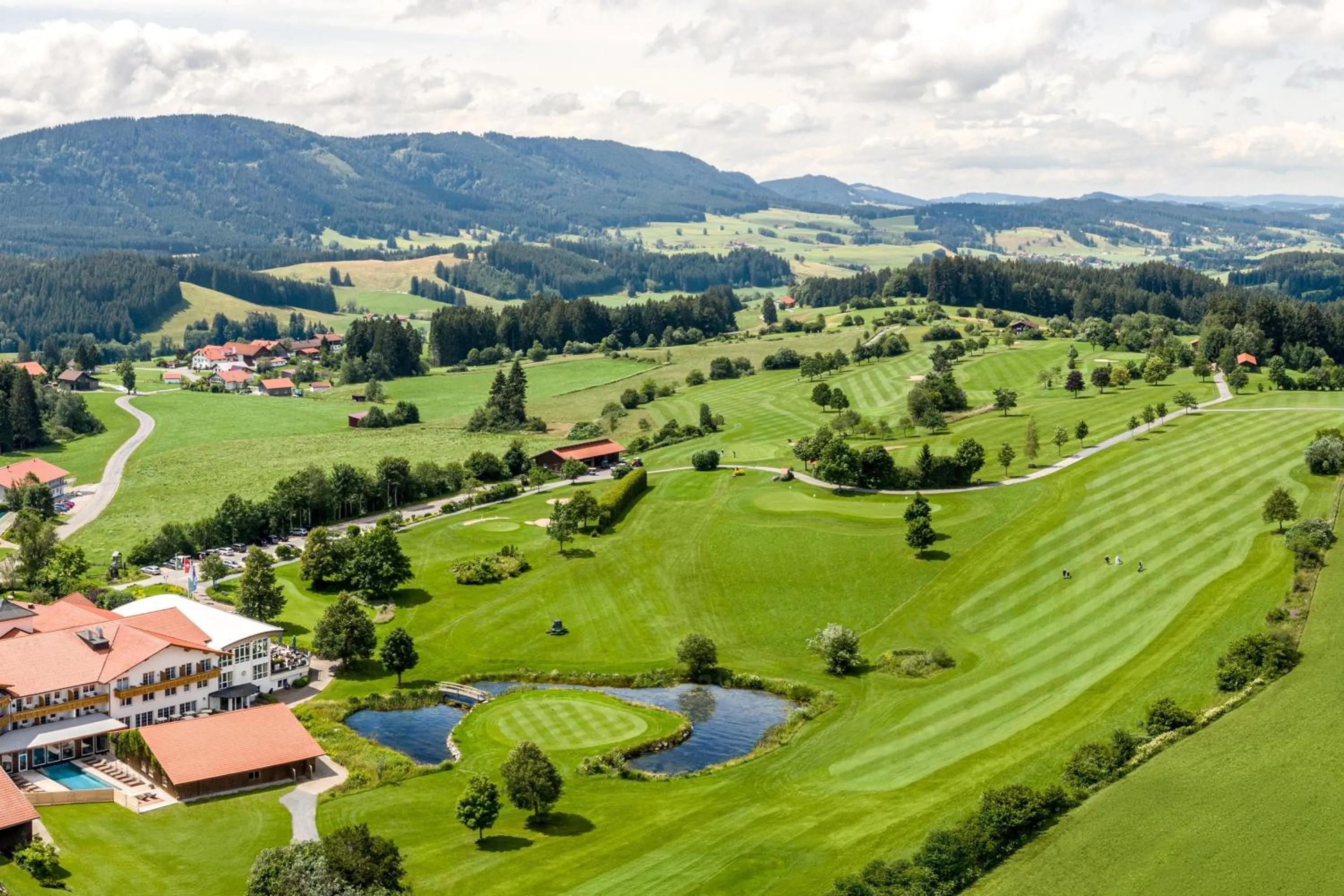 Property building in Hanusel Hof Wellness & Genuss in Panoramalage