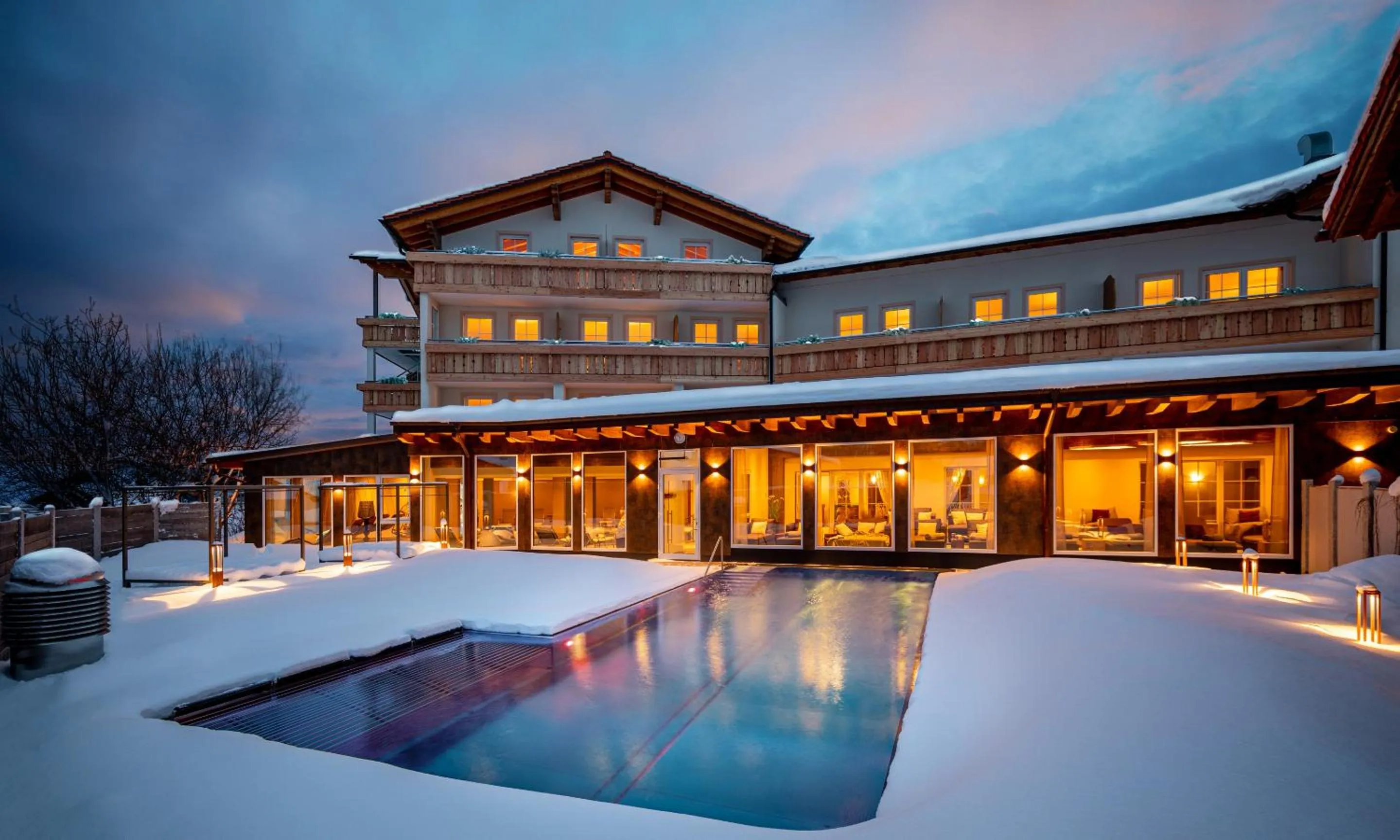 Property building in Hanusel Hof Wellness & Genuss in Panoramalage