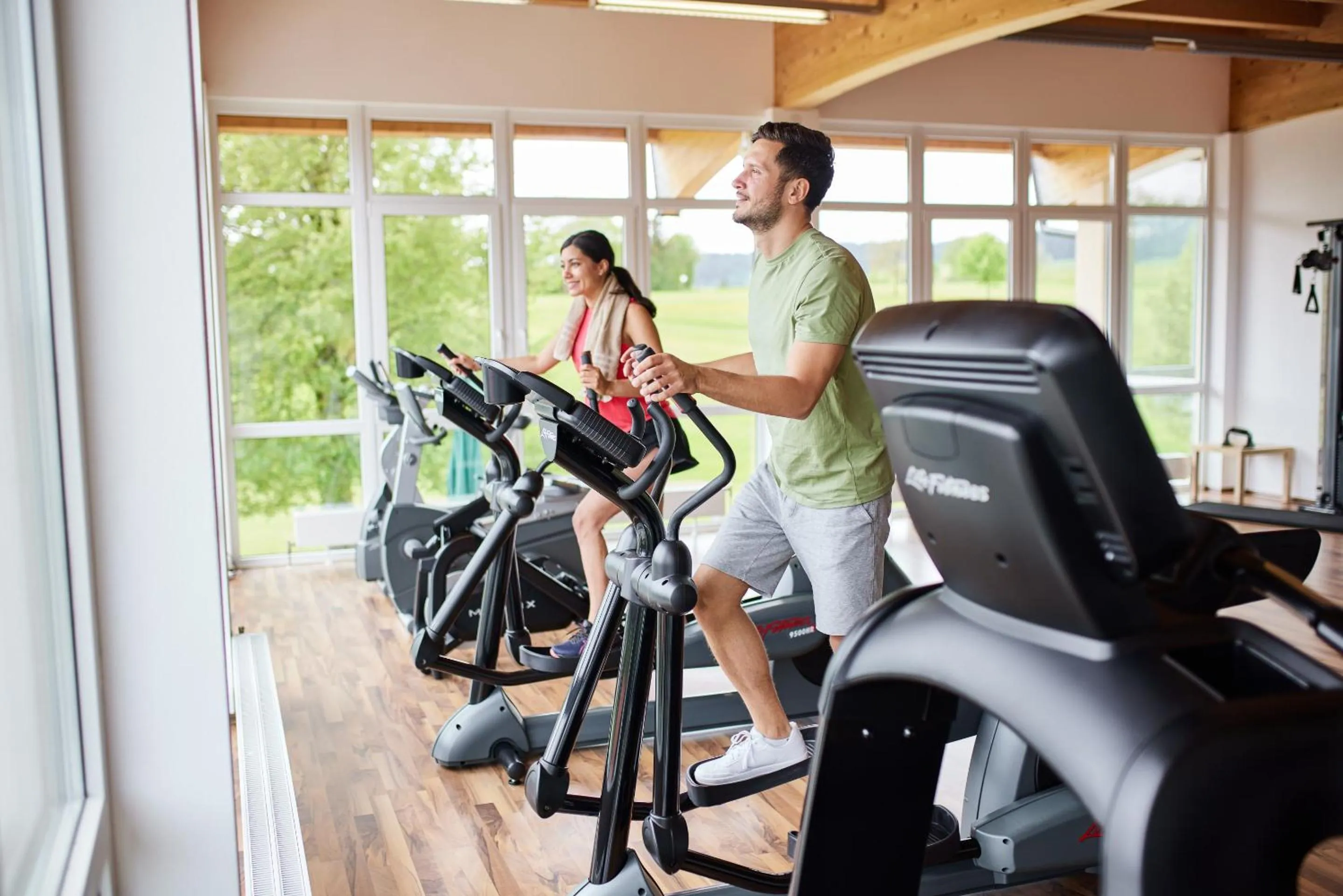 People in Hanusel Hof Wellness & Genuss in Panoramalage