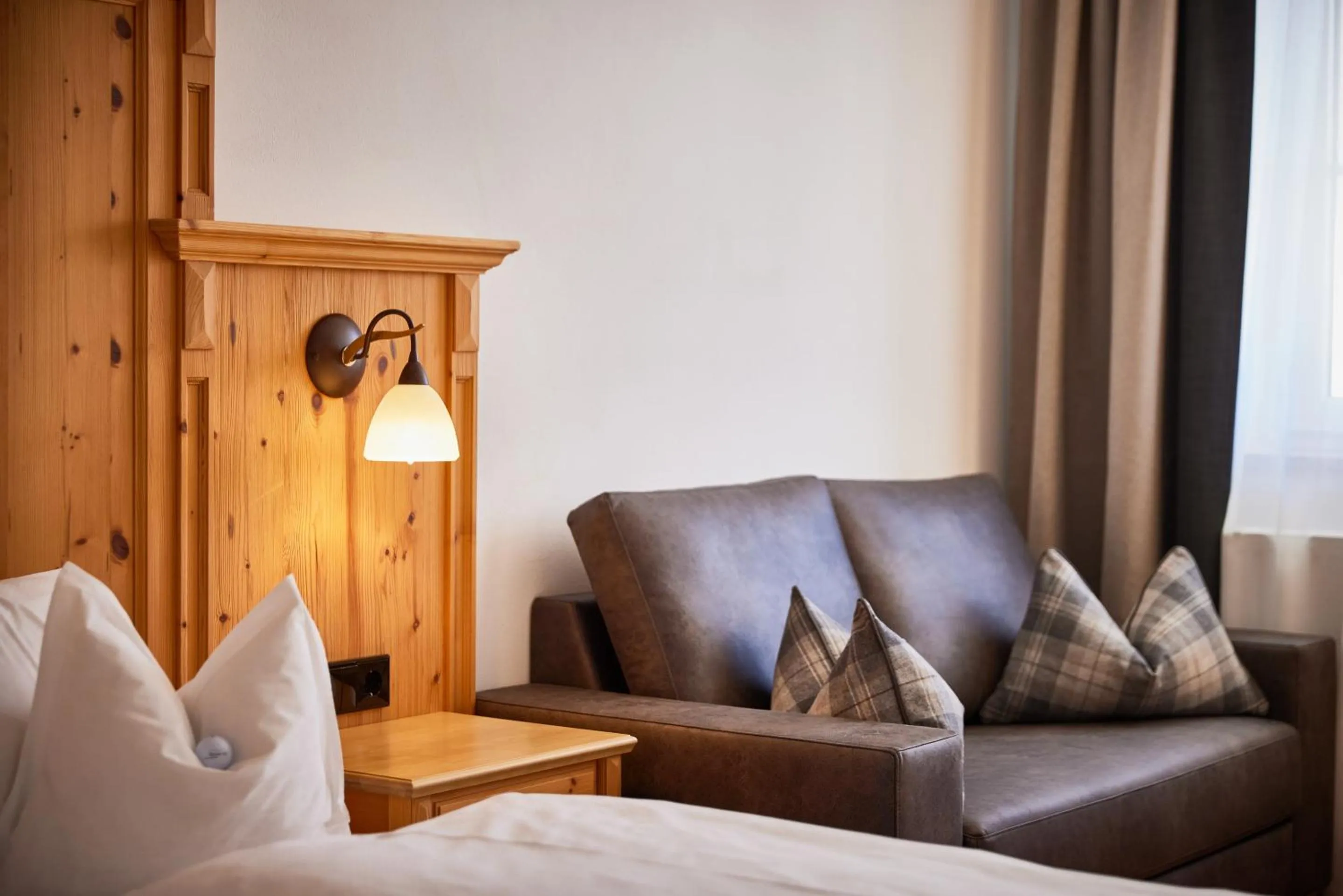 Bed in Hanusel Hof Wellness & Genuss in Panoramalage