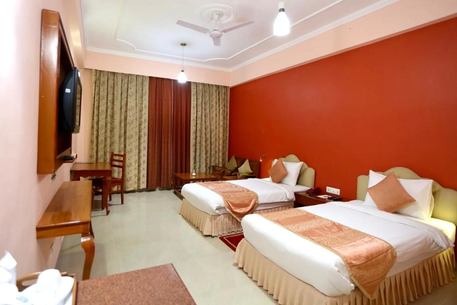 Photo of the whole room, Bed in The Imperial Bodhgaya