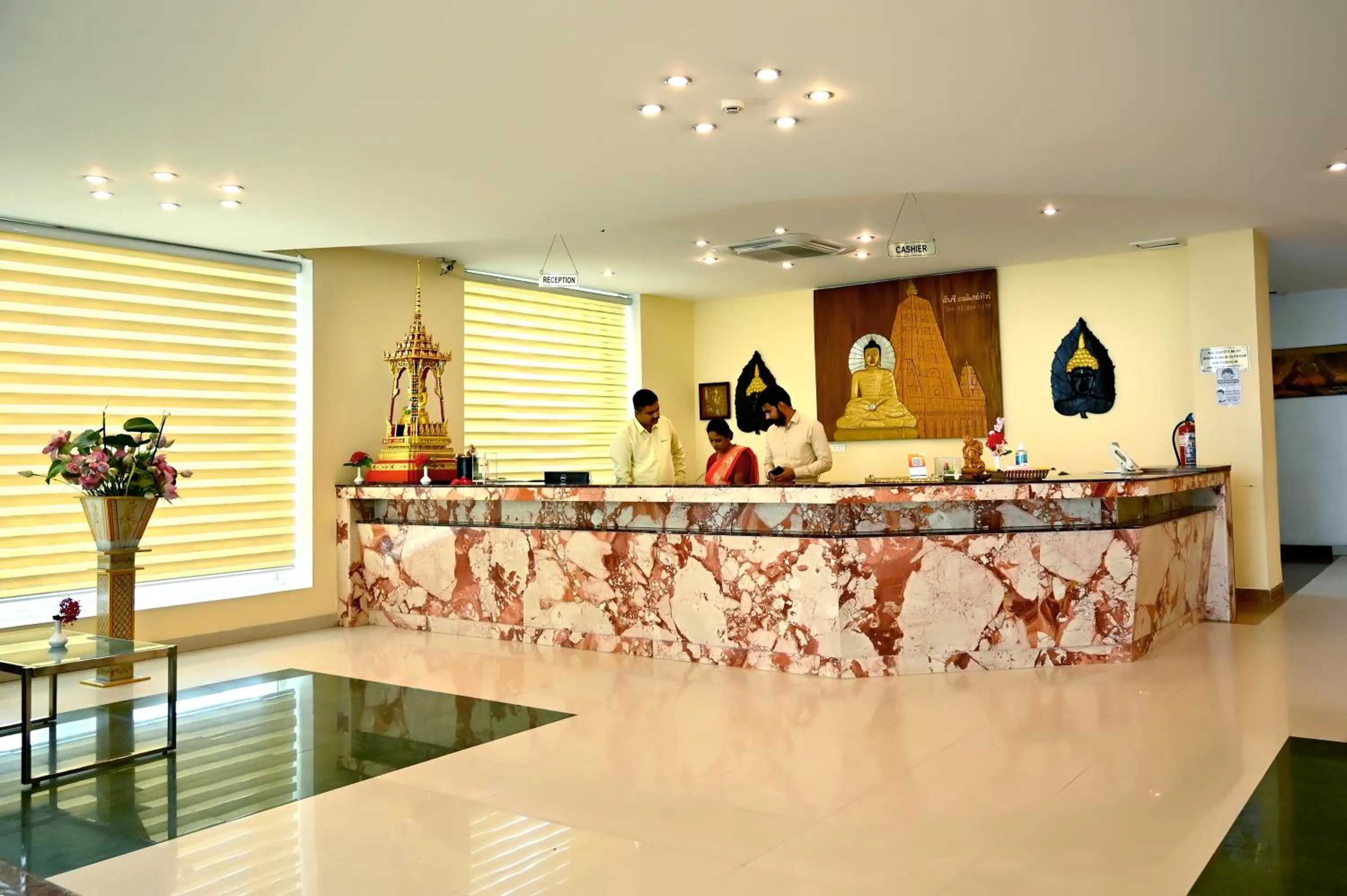 Lobby or reception in The Imperial Bodhgaya