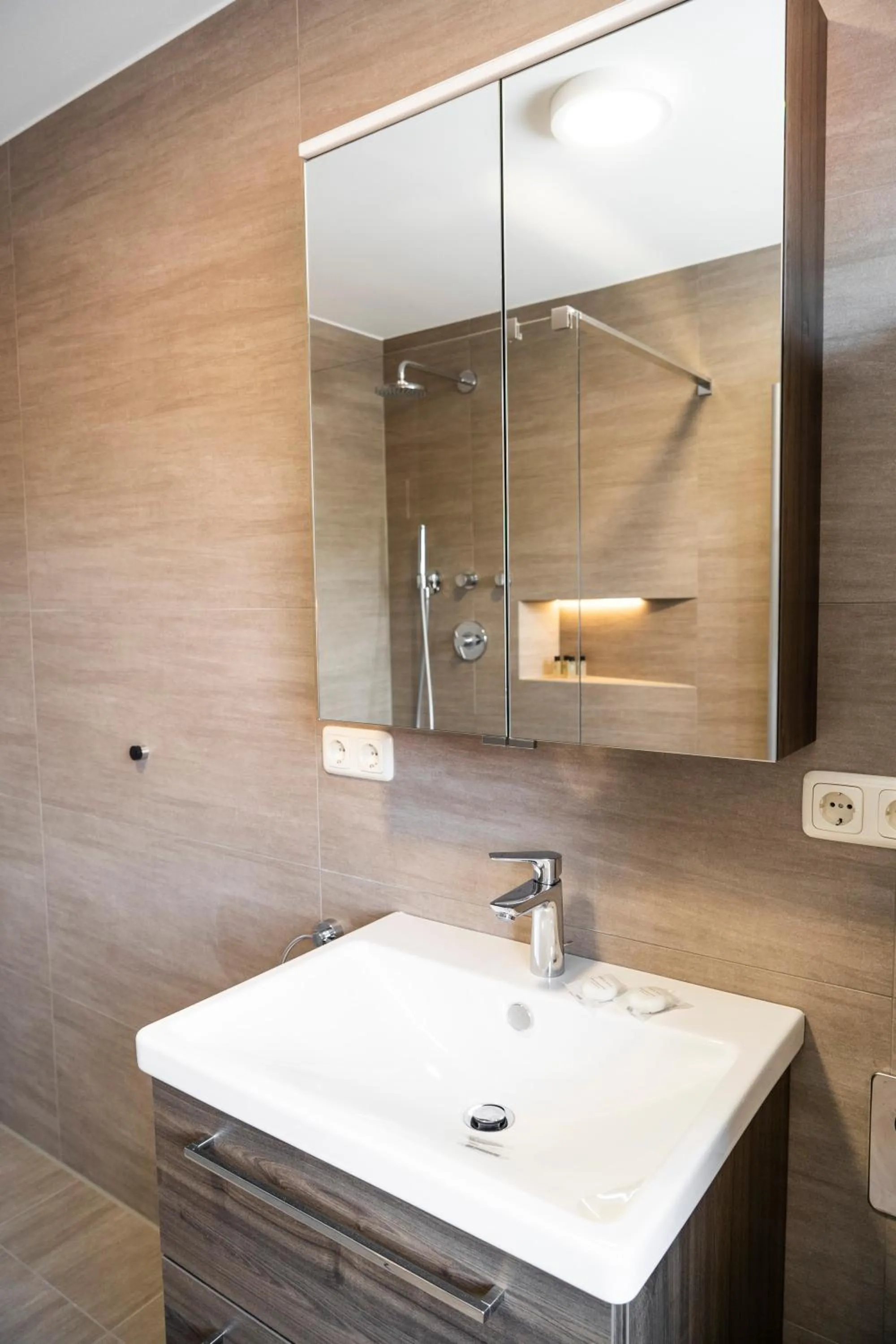 Bathroom in Hotel & Apartments Böhm