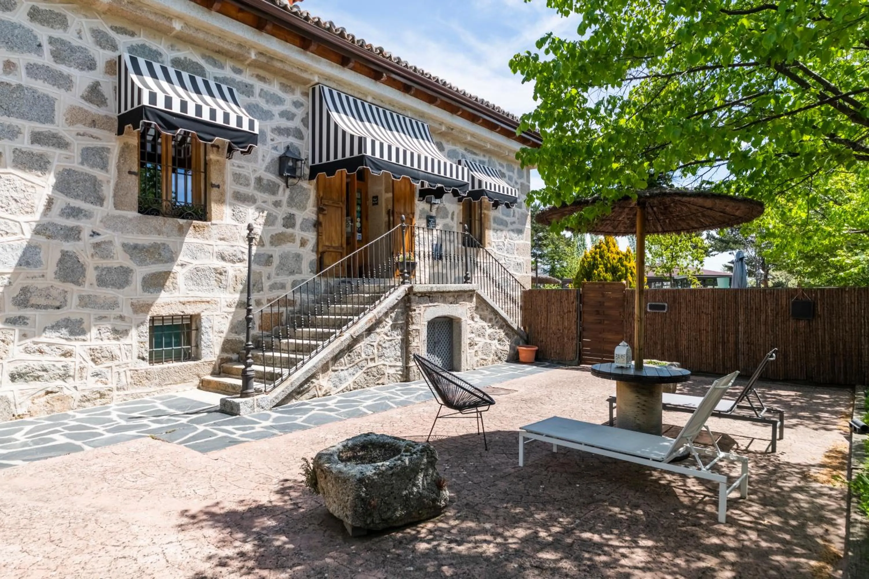 Patio in El Torreon de Navacerrada