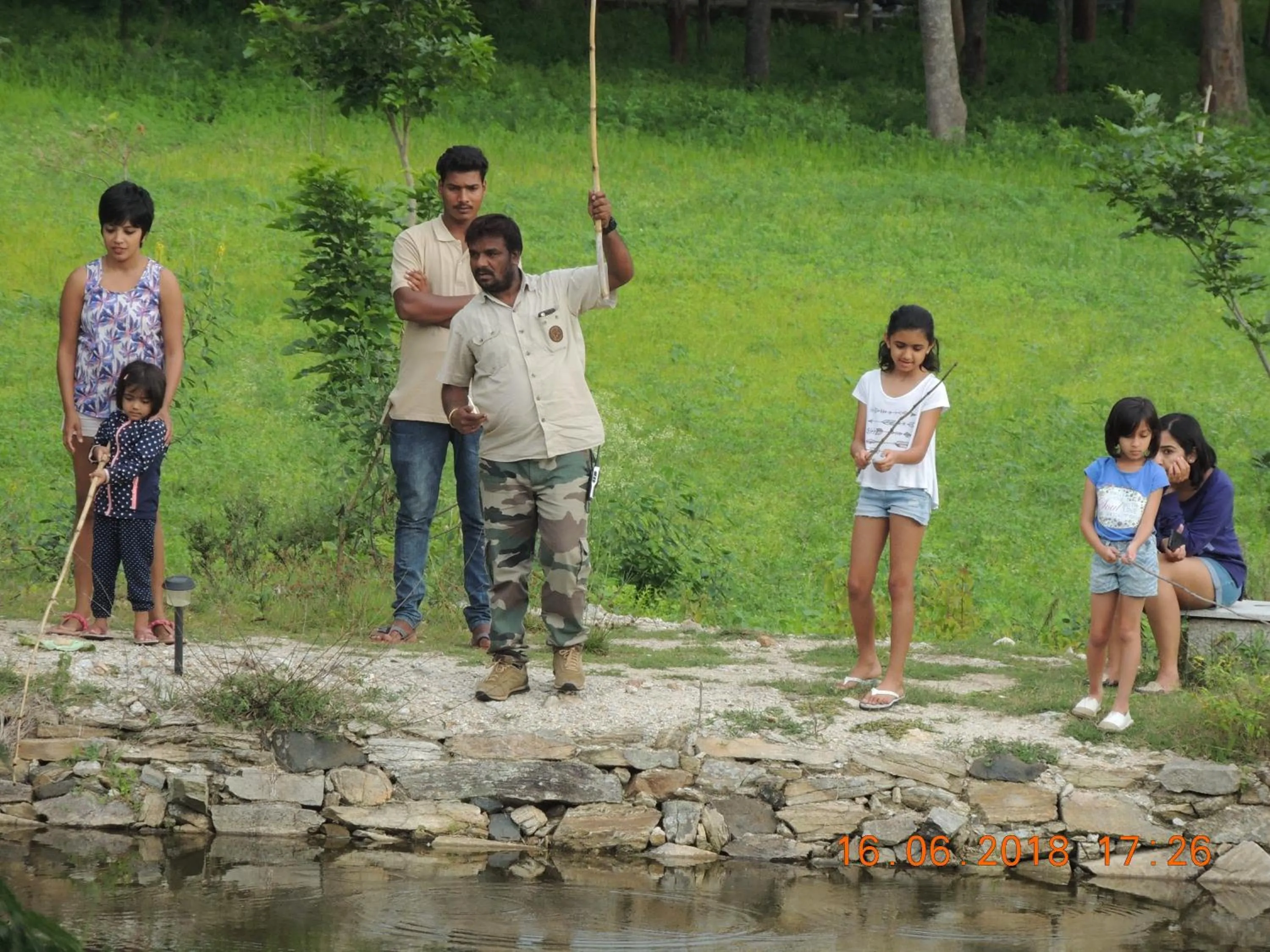 People in Dhole's Den Bandipur