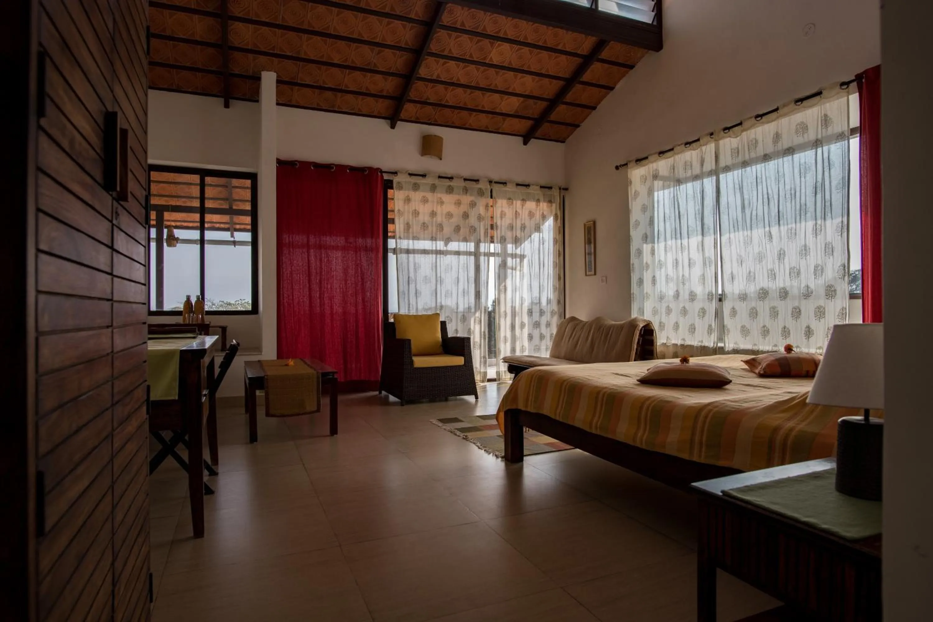 Balcony/Terrace, Bed in Dhole's Den Bandipur
