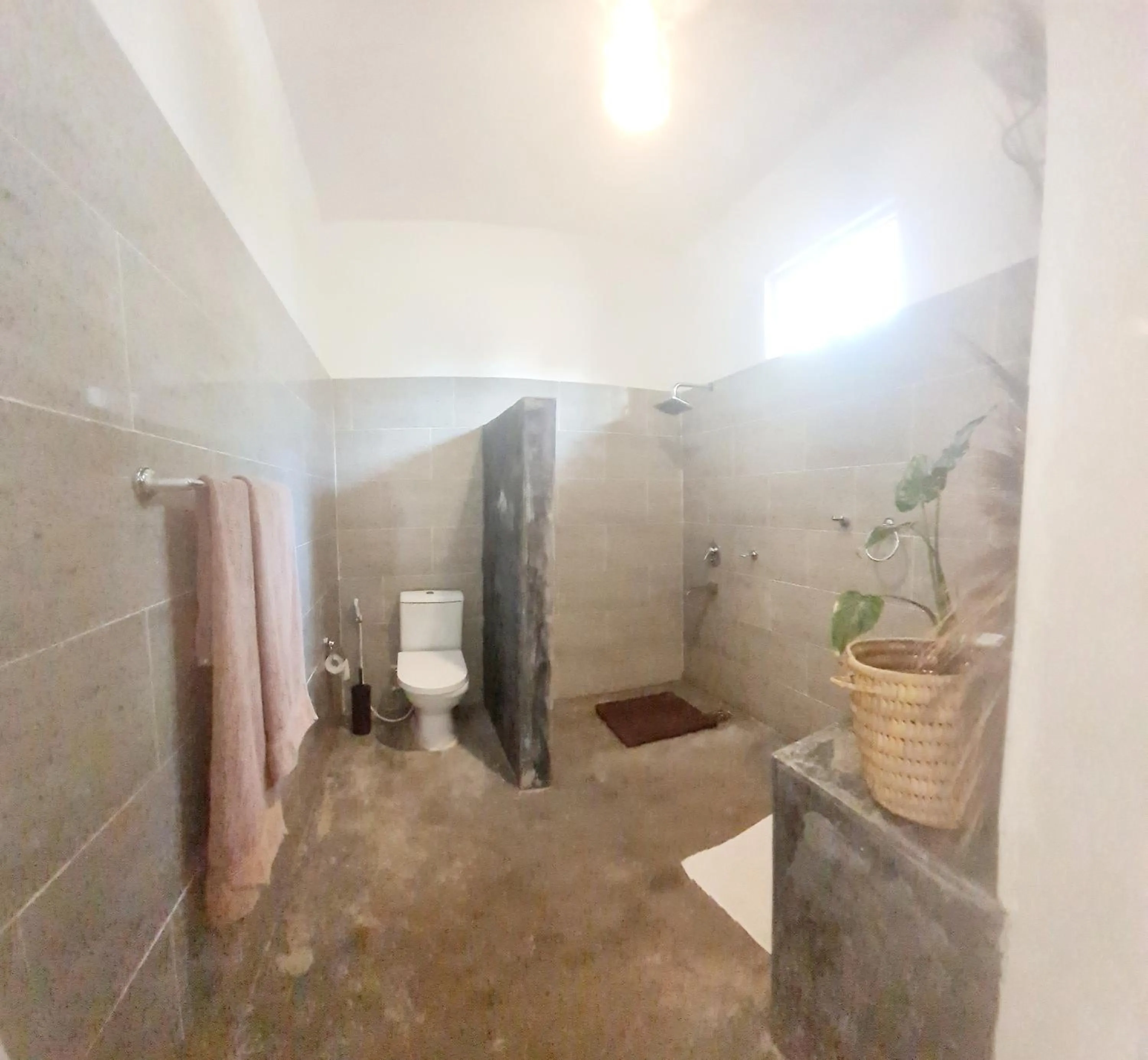 Shower in Garden Beach Bungalows Jambiani