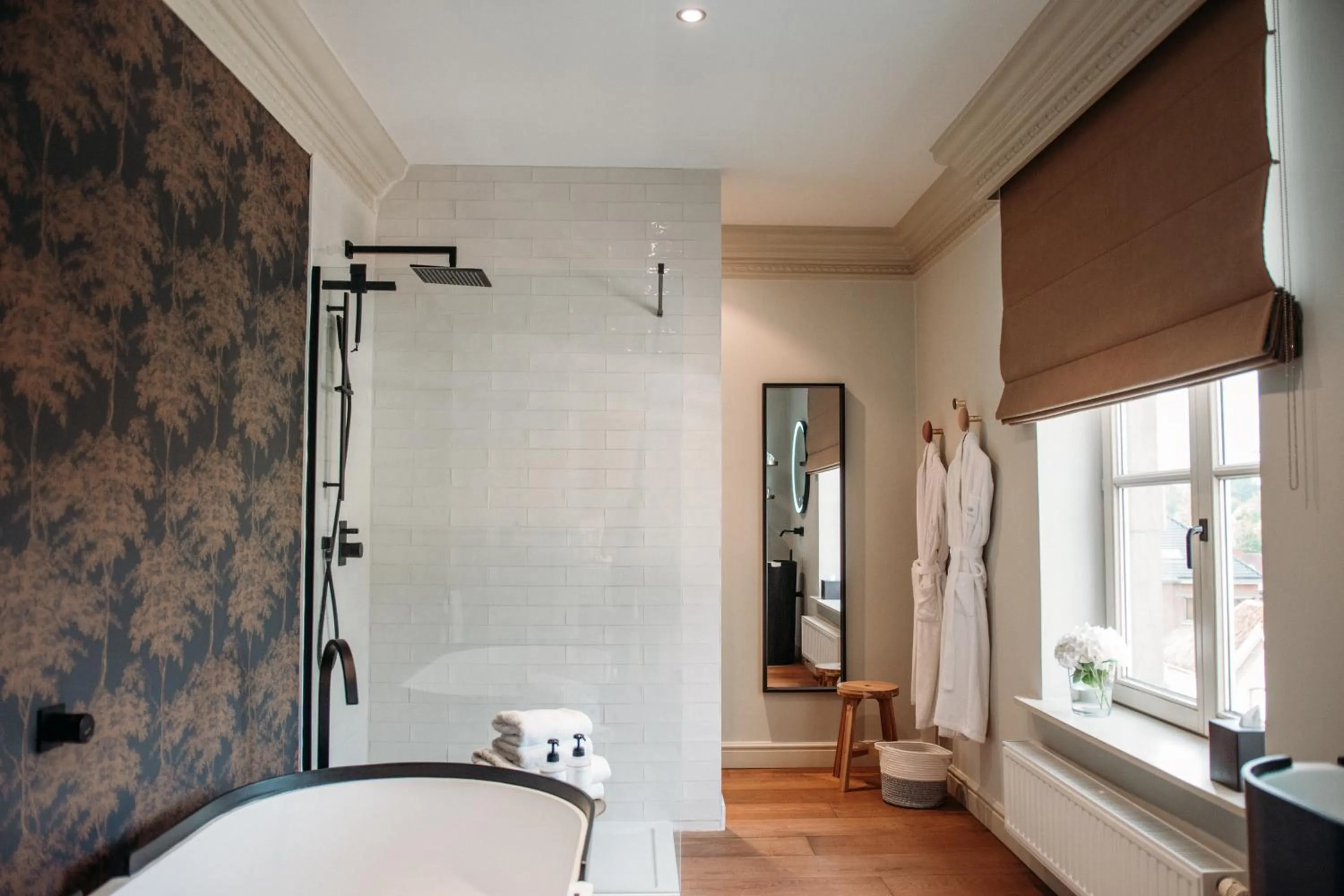 Shower in B&B Maison Mairie Hasselt