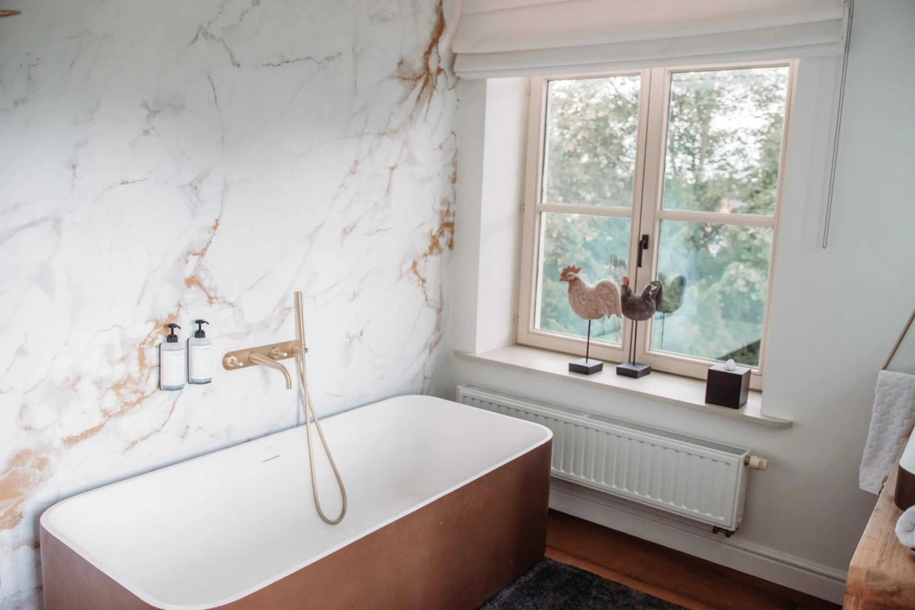 Bathroom, Bed in B&B Maison Mairie Hasselt