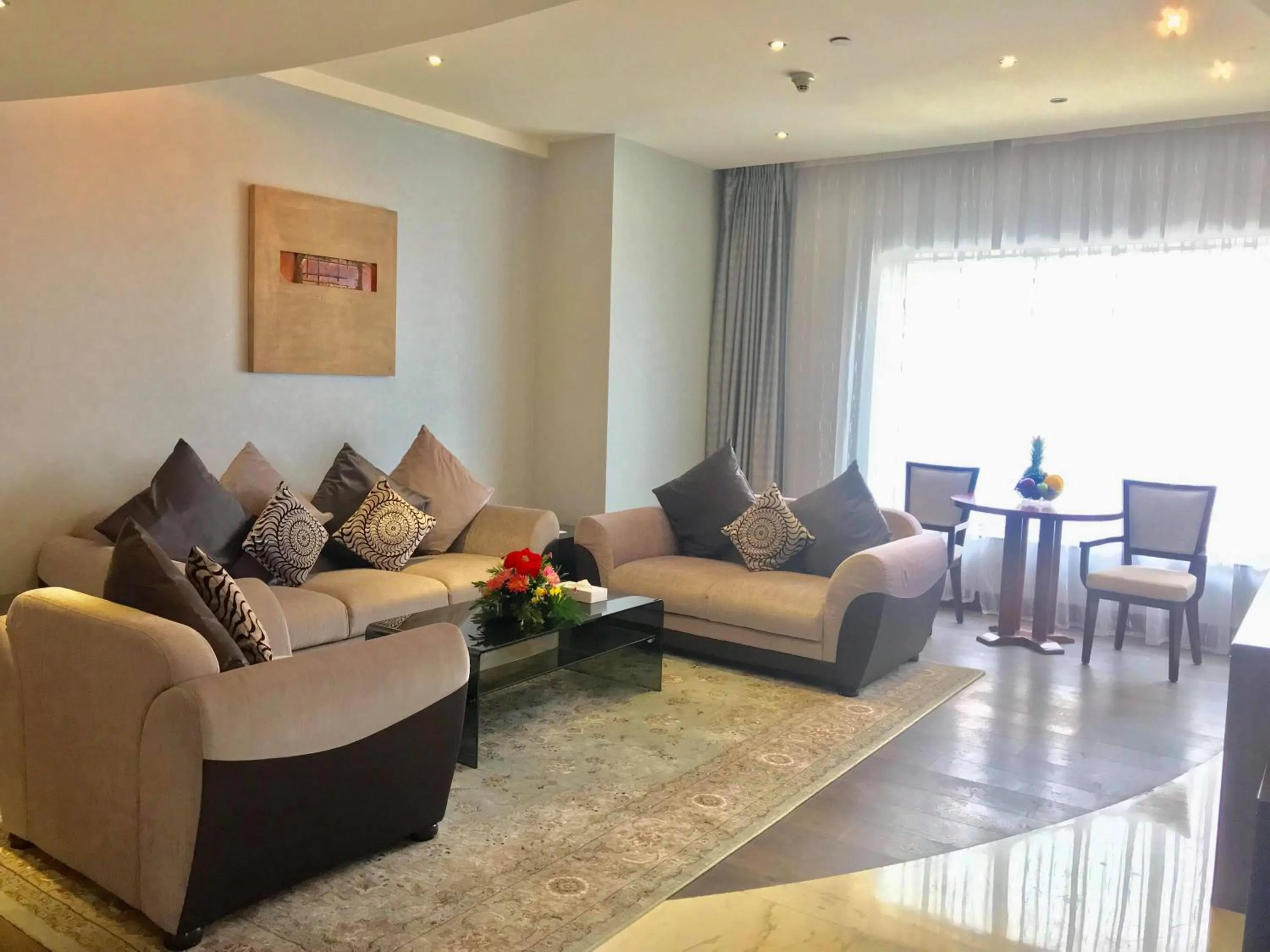 Living room in Samaya Hotel Deira