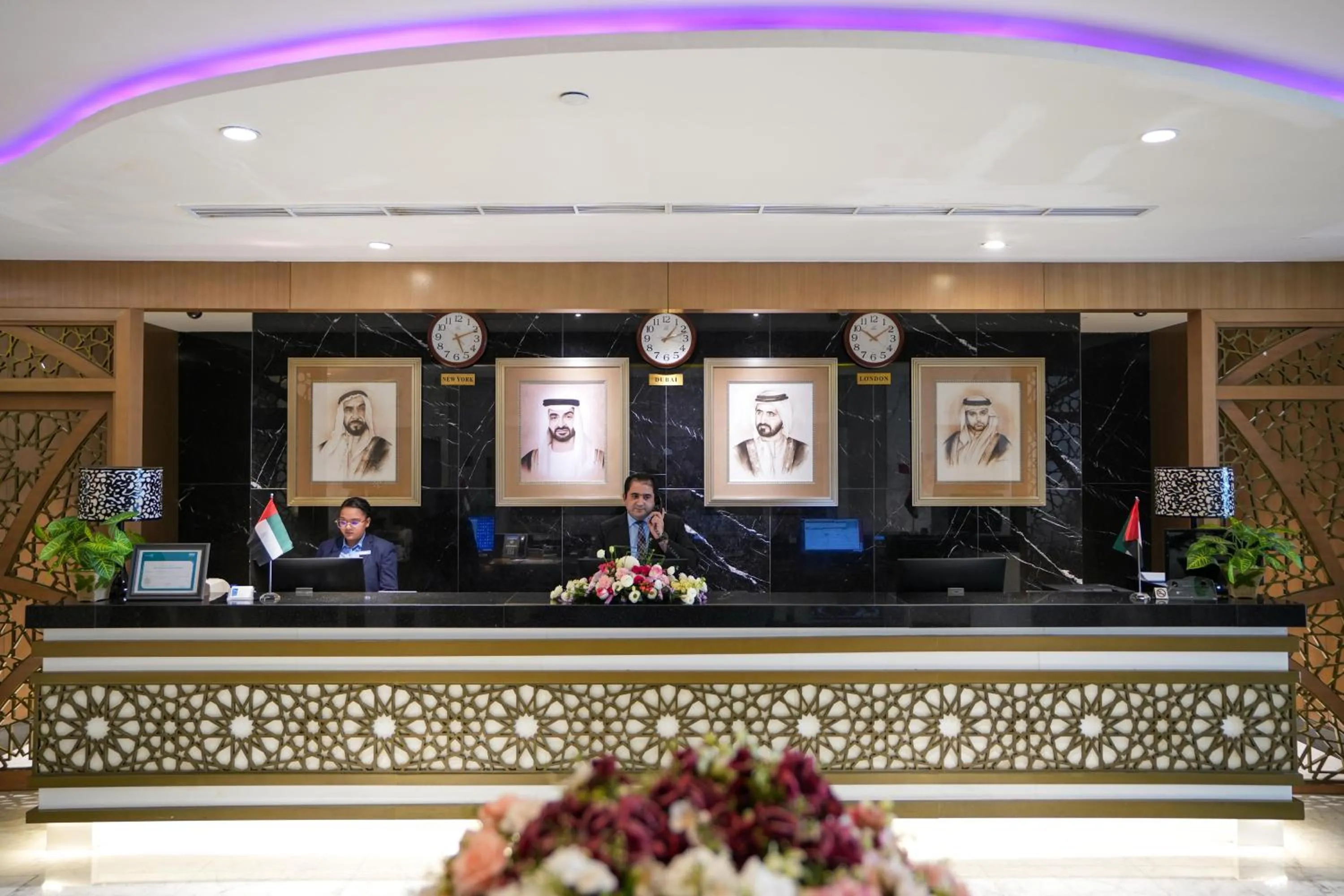 Lobby or reception in Samaya Hotel Deira