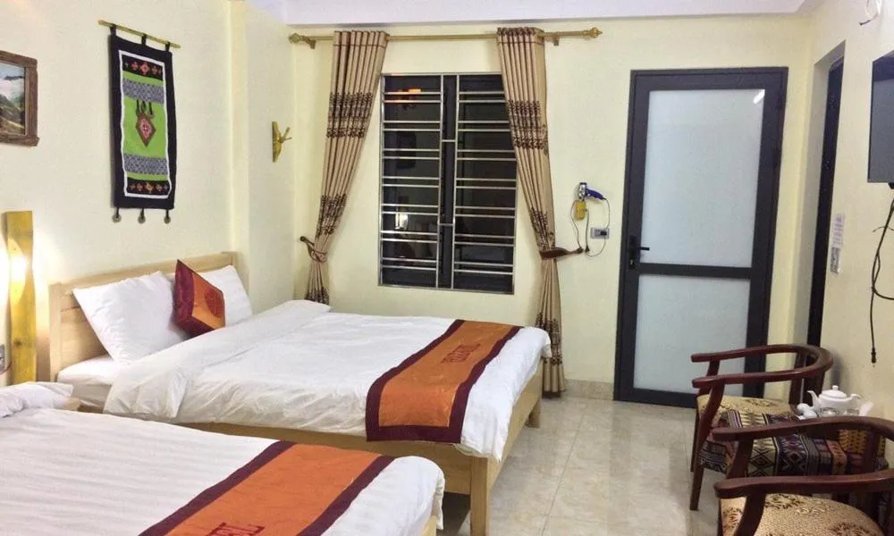 Bed in SaPa Peace Valley hotel