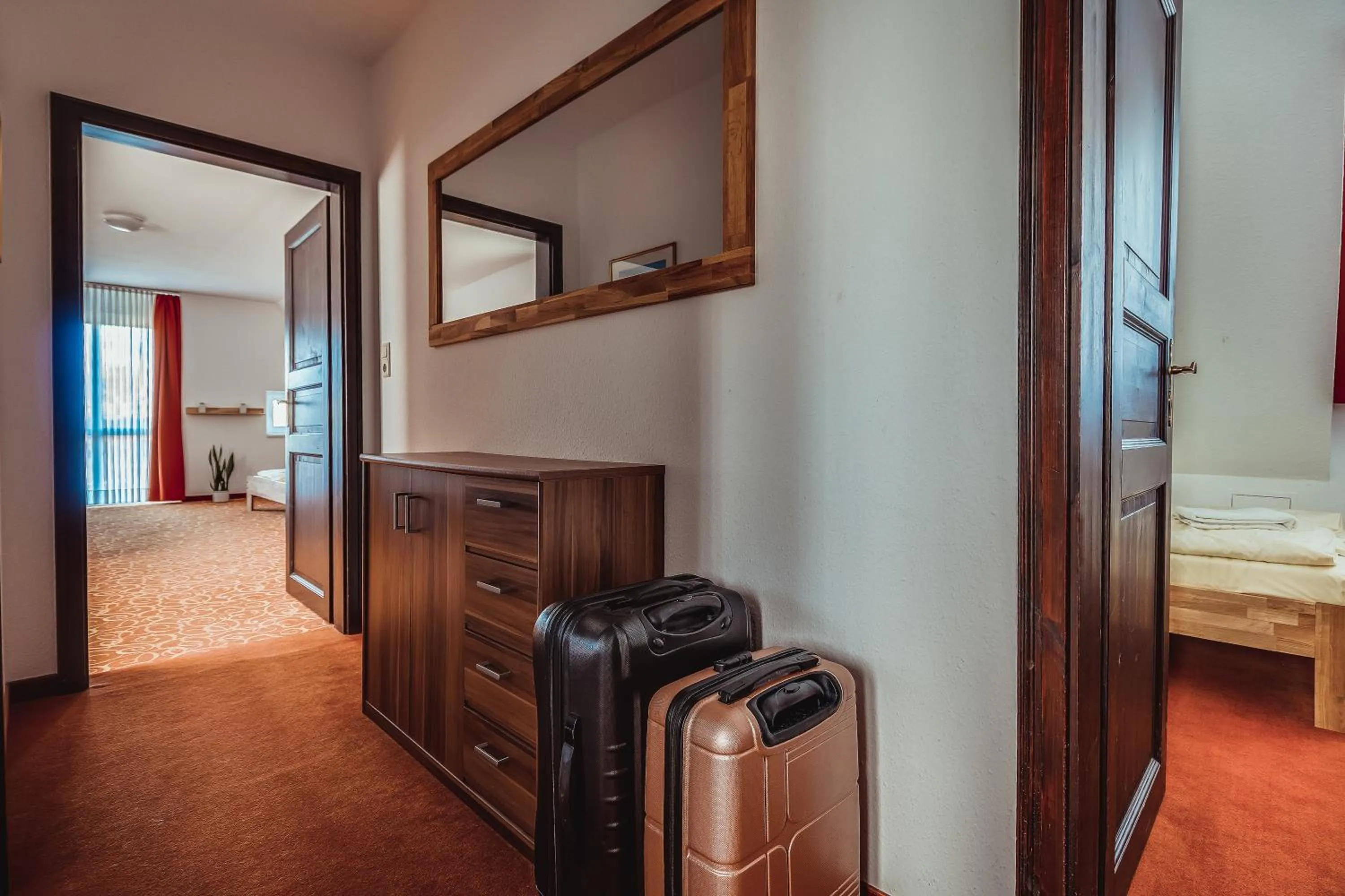 Photo of the whole room, Bed in Landhotel Lewitz Mühle