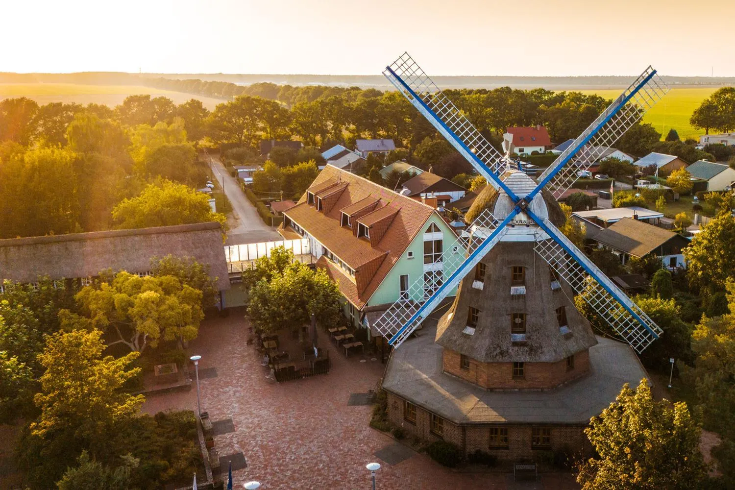 View (from property/room) in Landhotel Lewitz Mühle