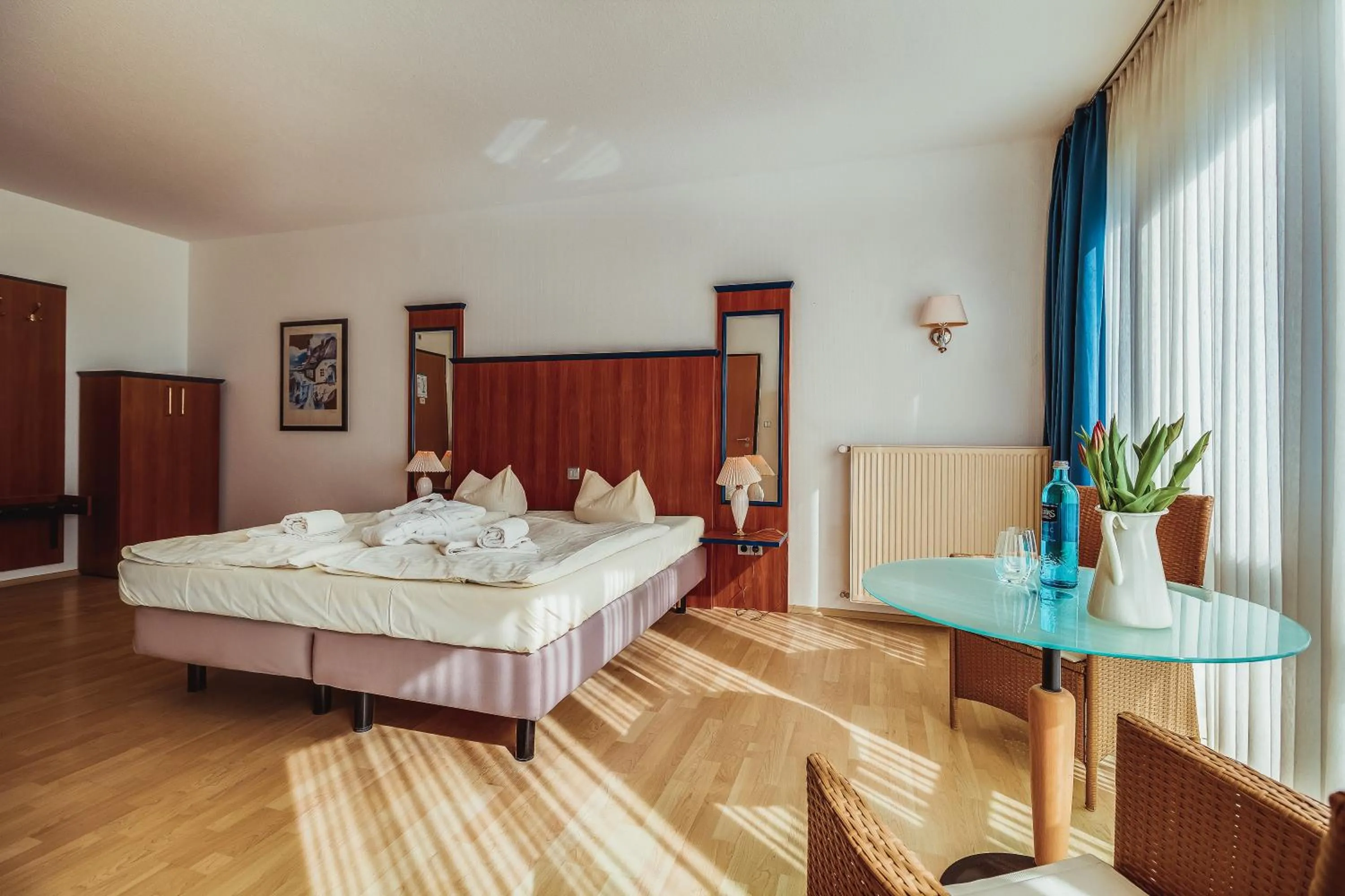 Bed in Landhotel Lewitz Mühle