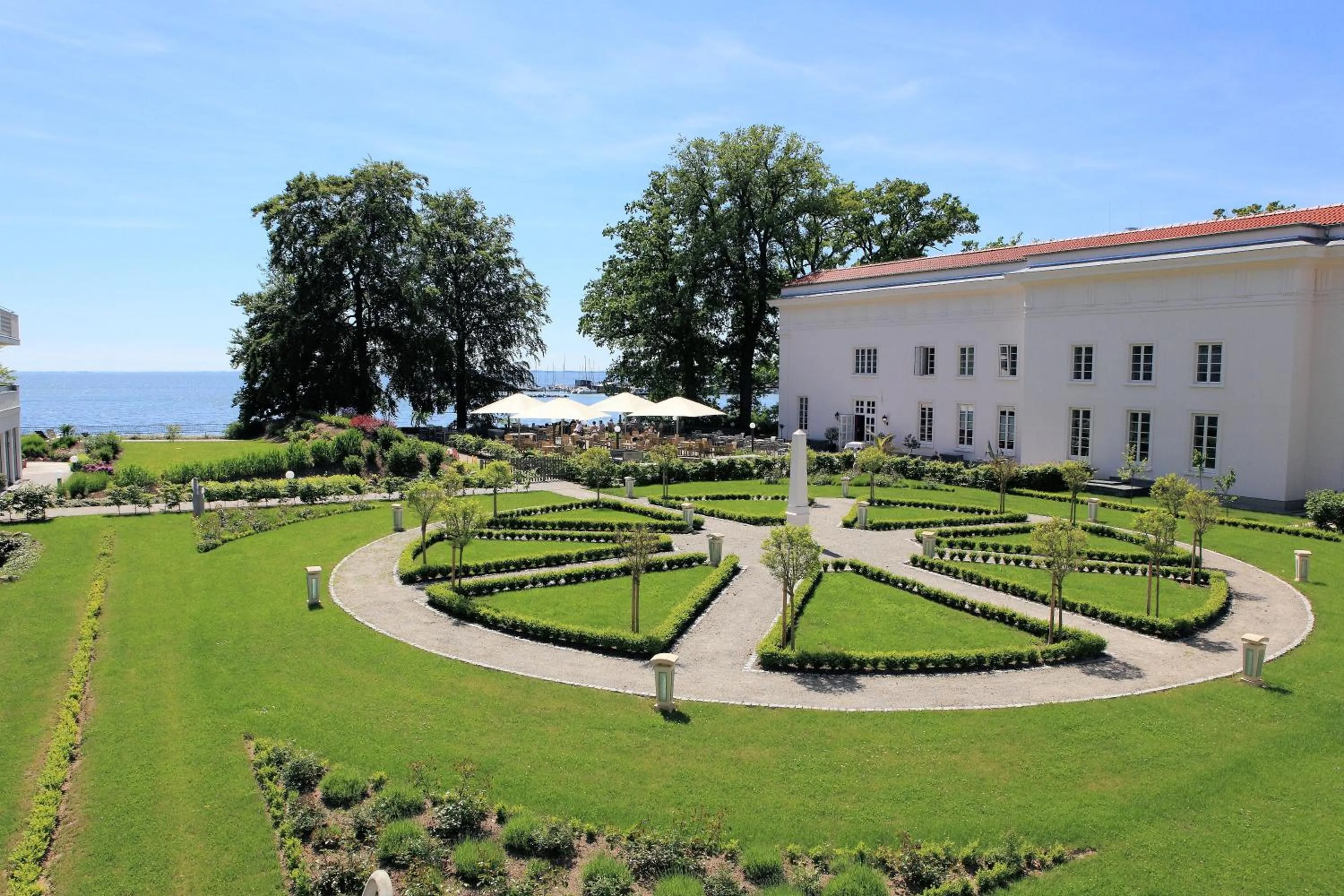Garden in Hotel Badehaus Goor
