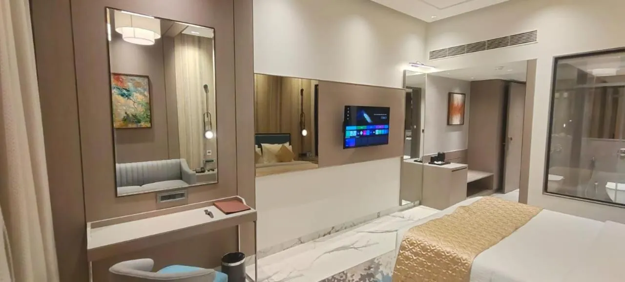 Bed in The Central Park Hotel