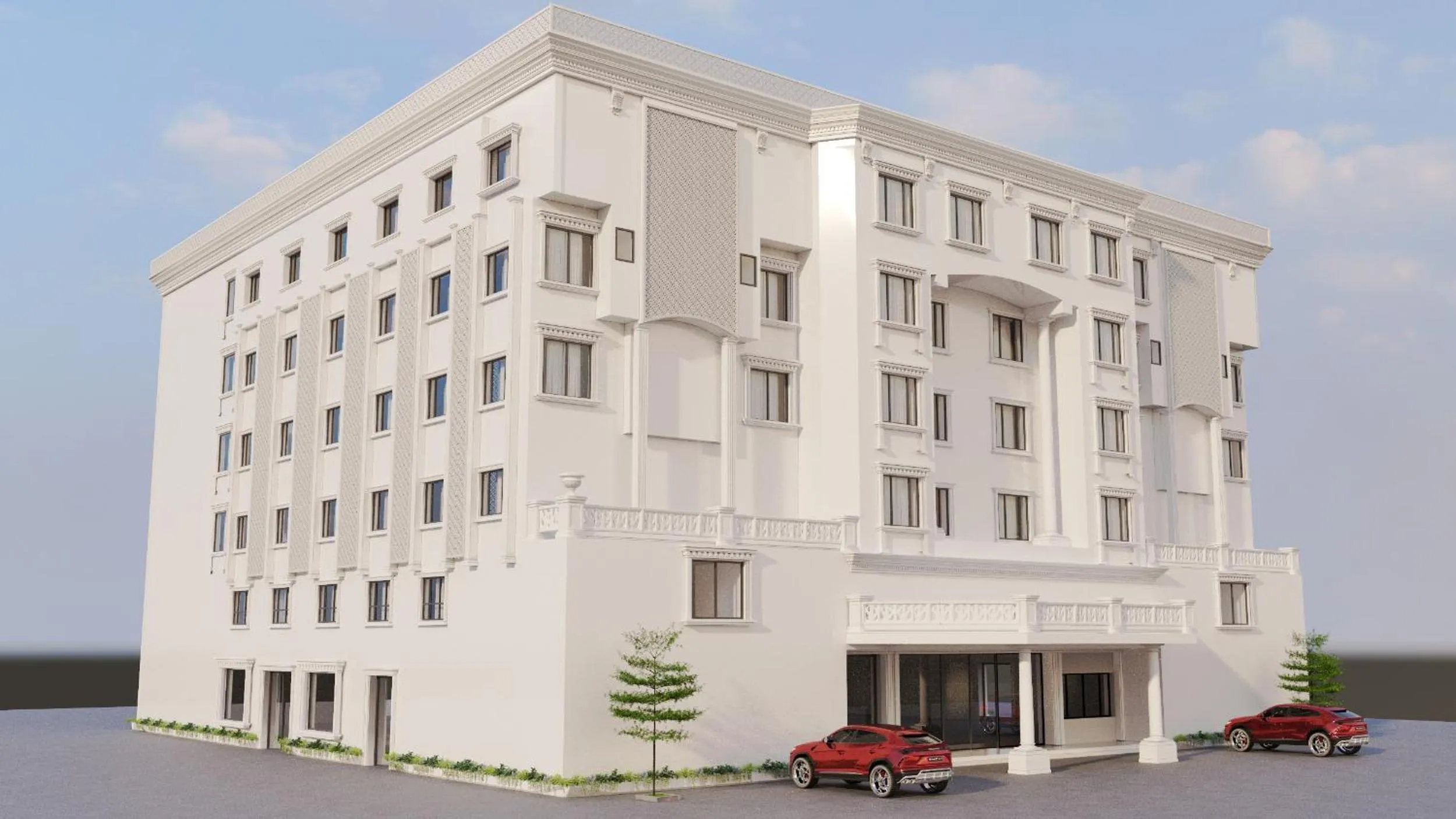 Facade/entrance in The Central Park Hotel