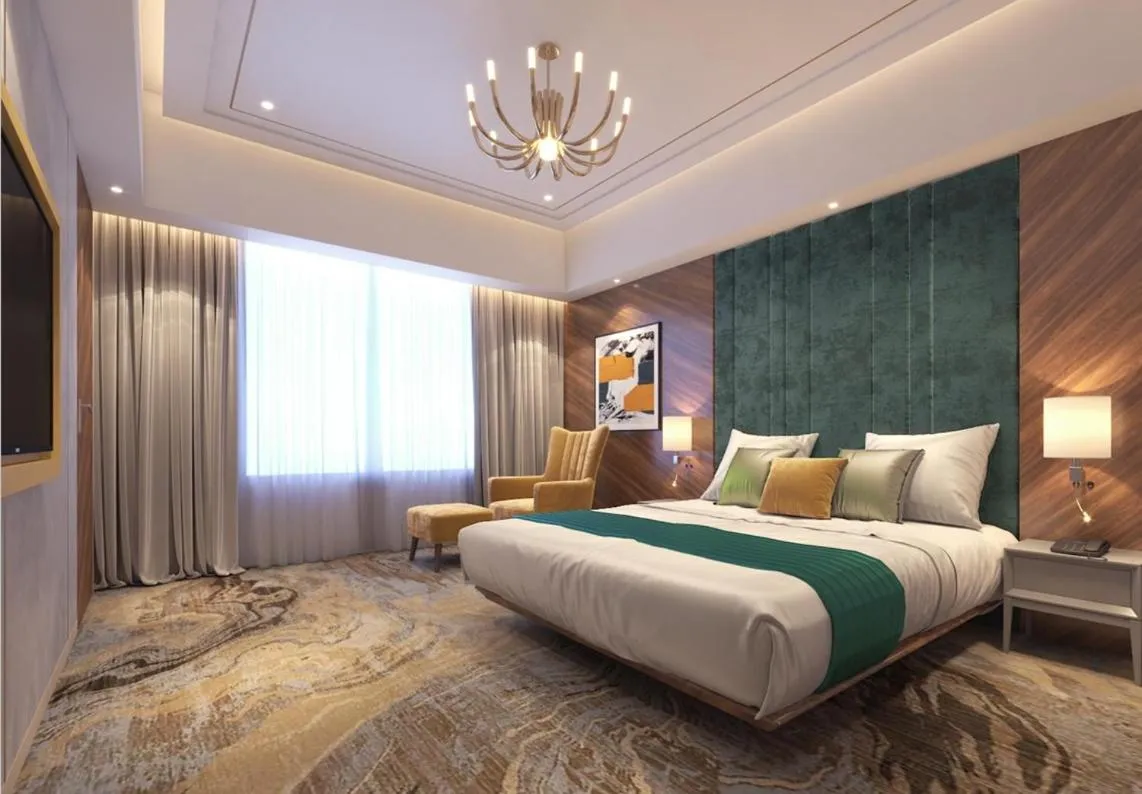 Bed in The Central Park Hotel