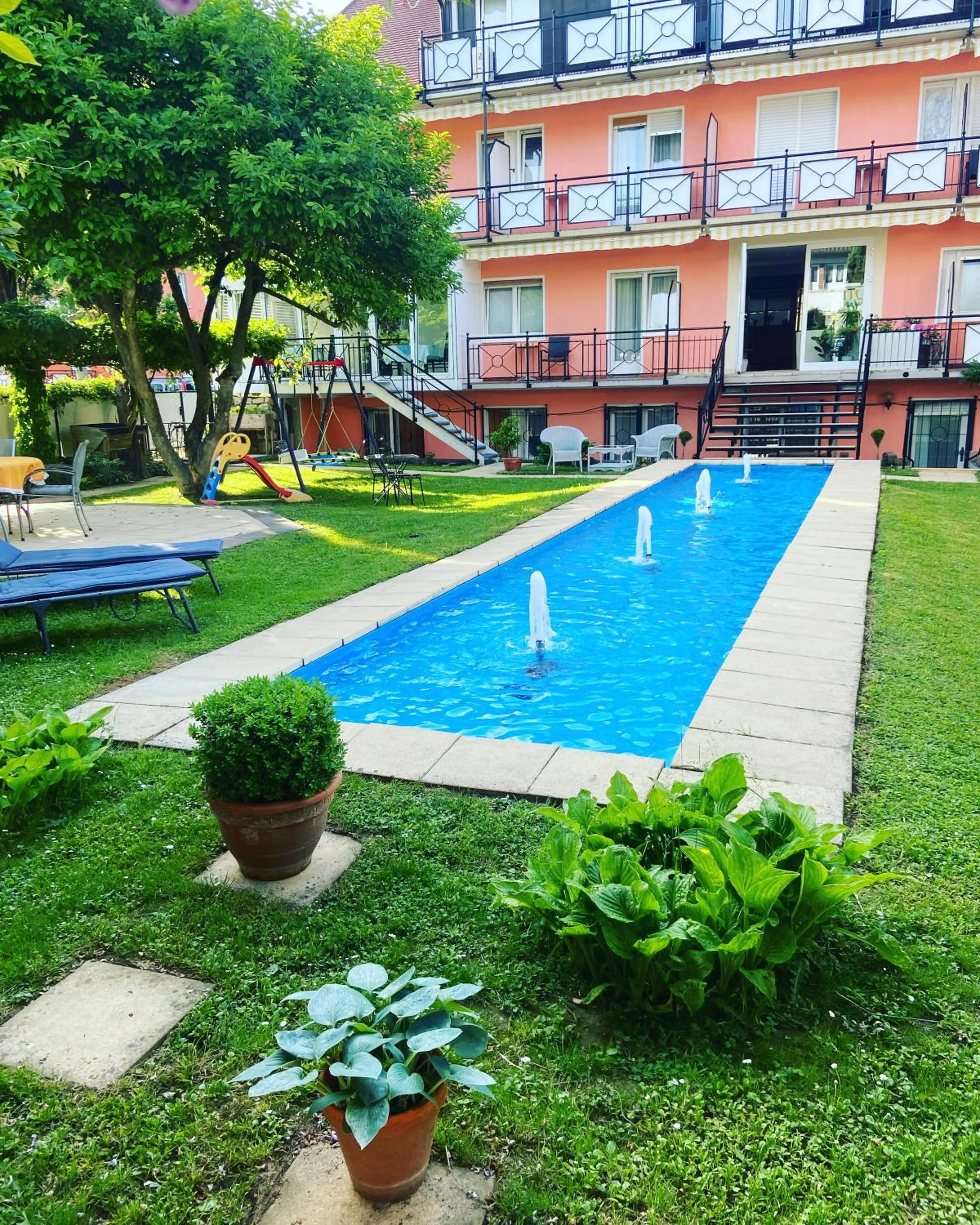 Patio in Hotel Hofmann Zur Mühle
