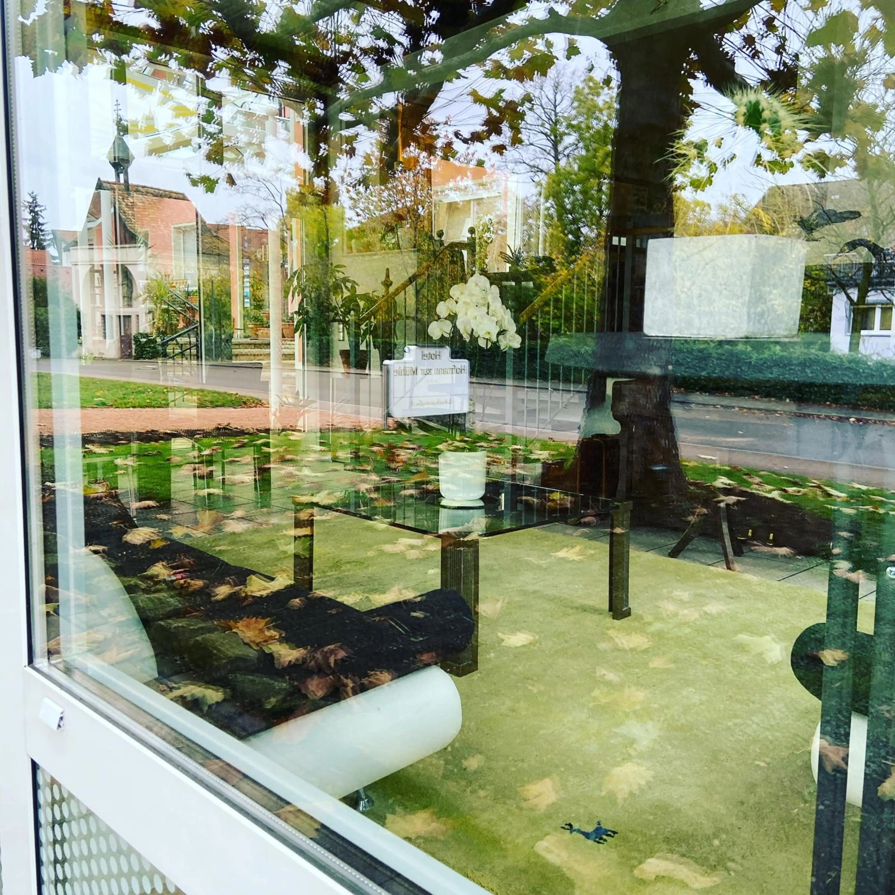 Seating area in Hotel Hofmann Zur Mühle