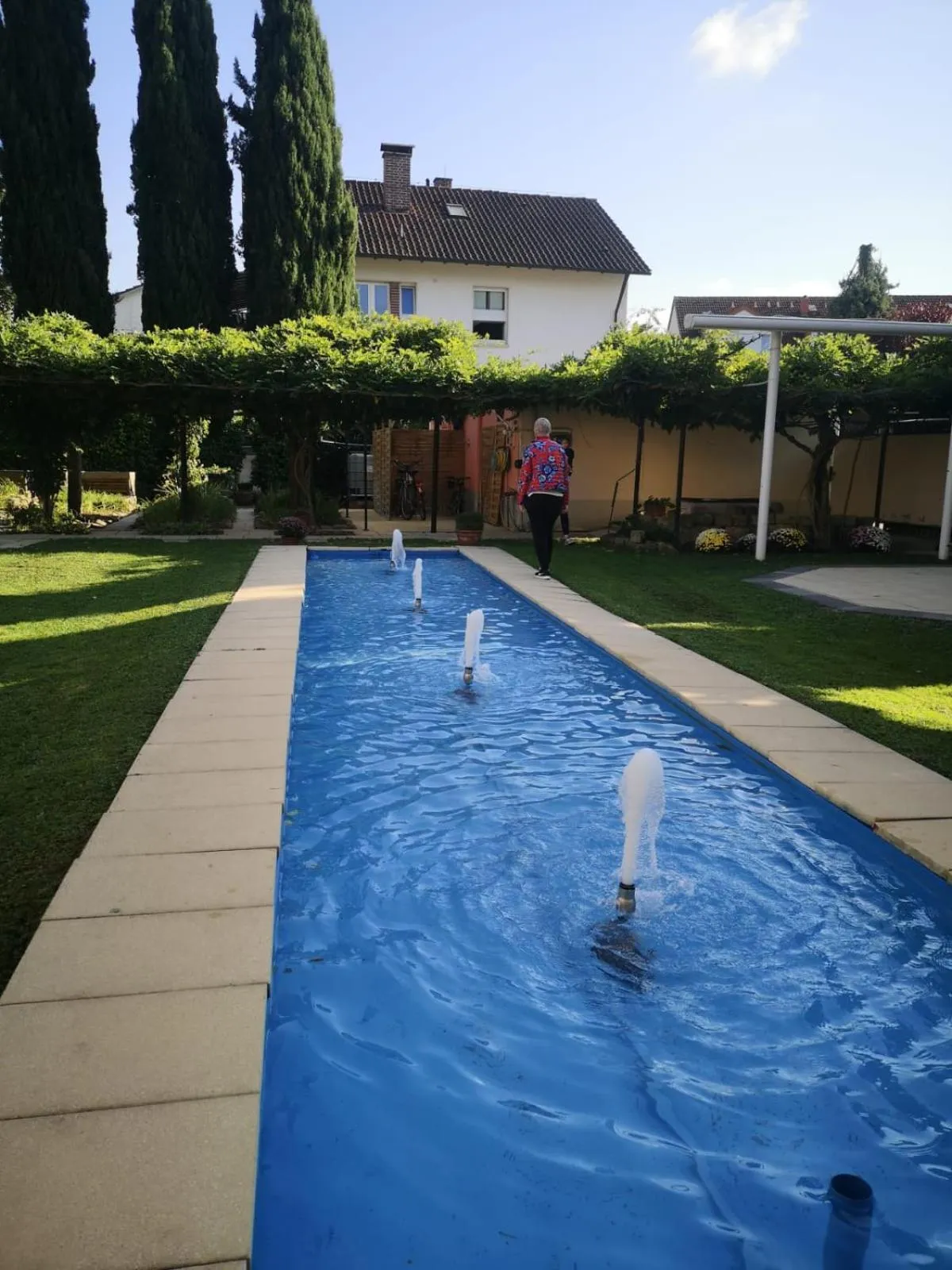 Patio in Hotel Hofmann Zur Mühle