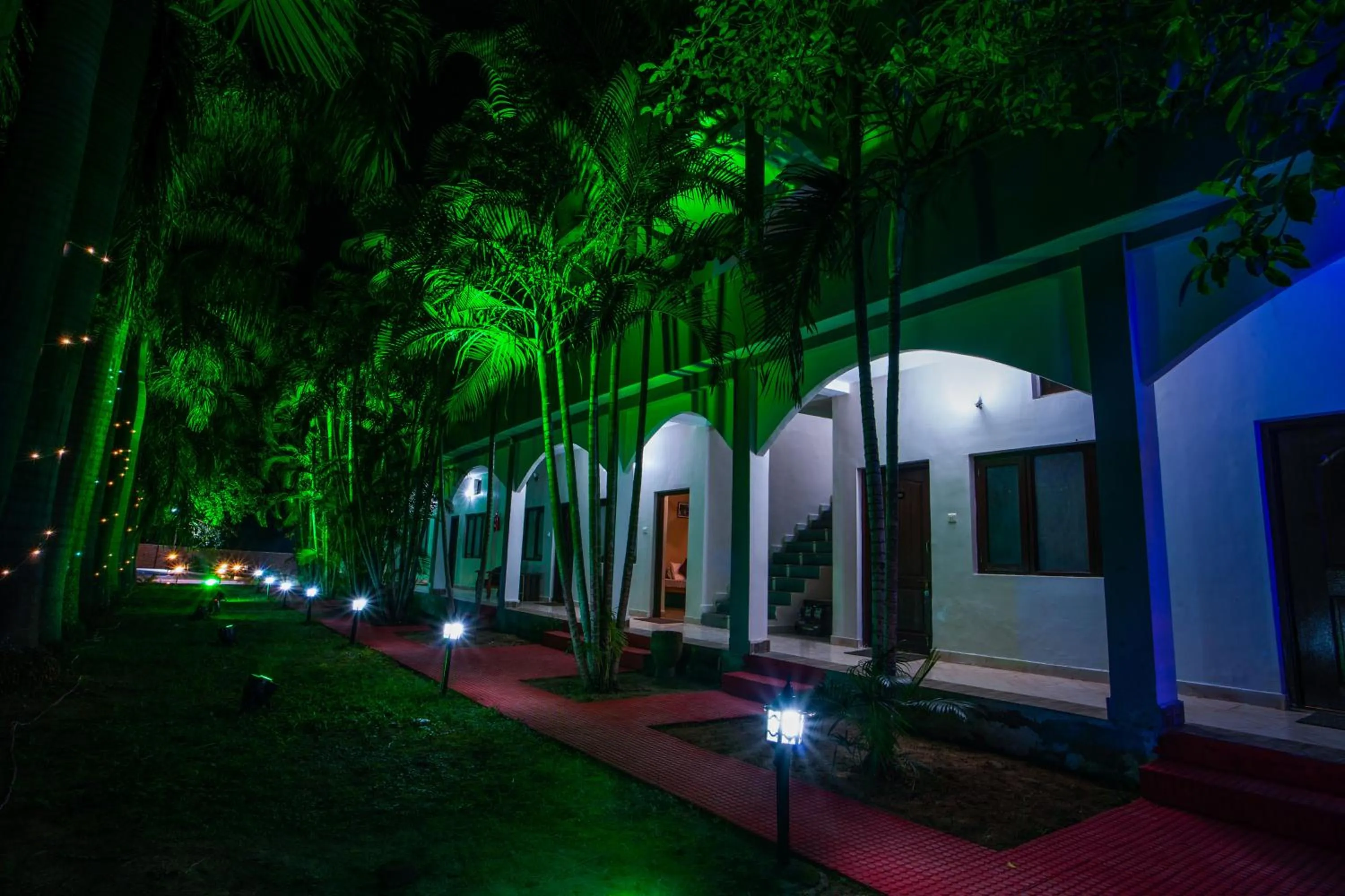 Garden view in Hotel Jungle Palace Resort