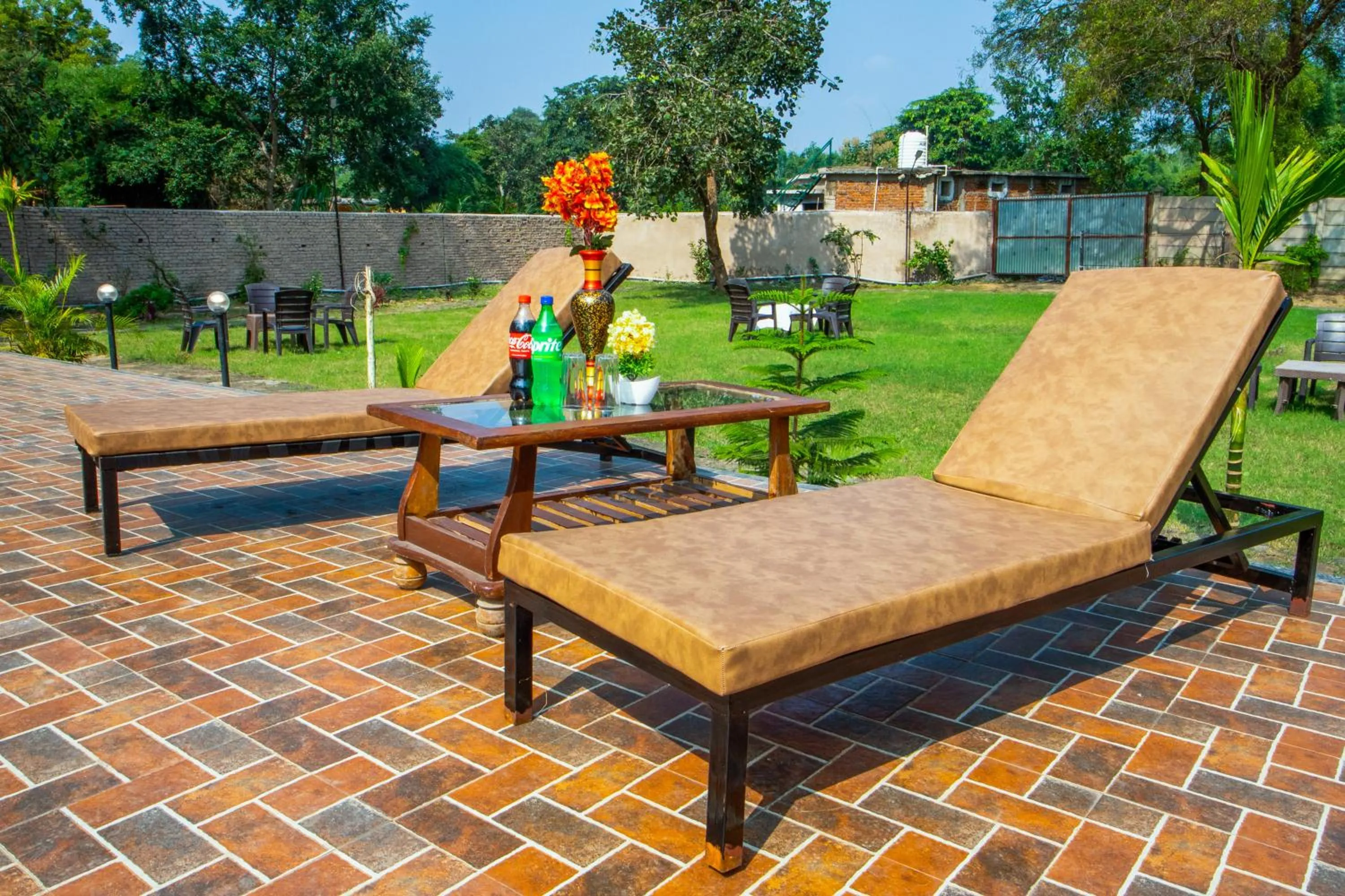 Seating area in Hotel Jungle Palace Resort