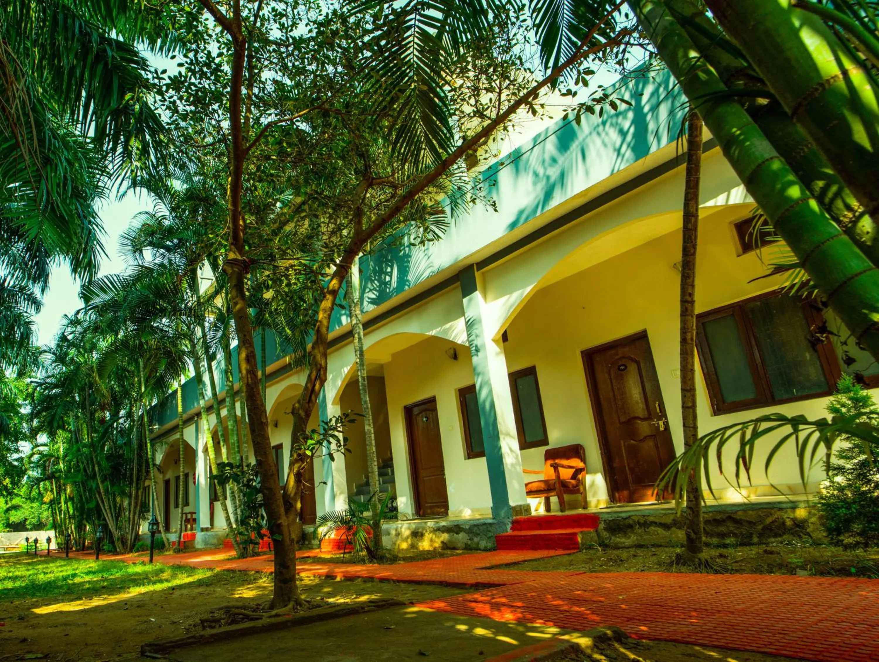 Garden view in Hotel Jungle Palace Resort