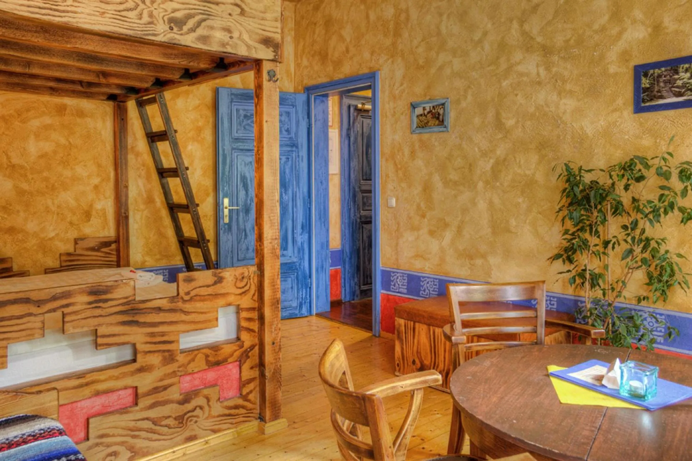 Dining area in Gästehaus Mezcalero