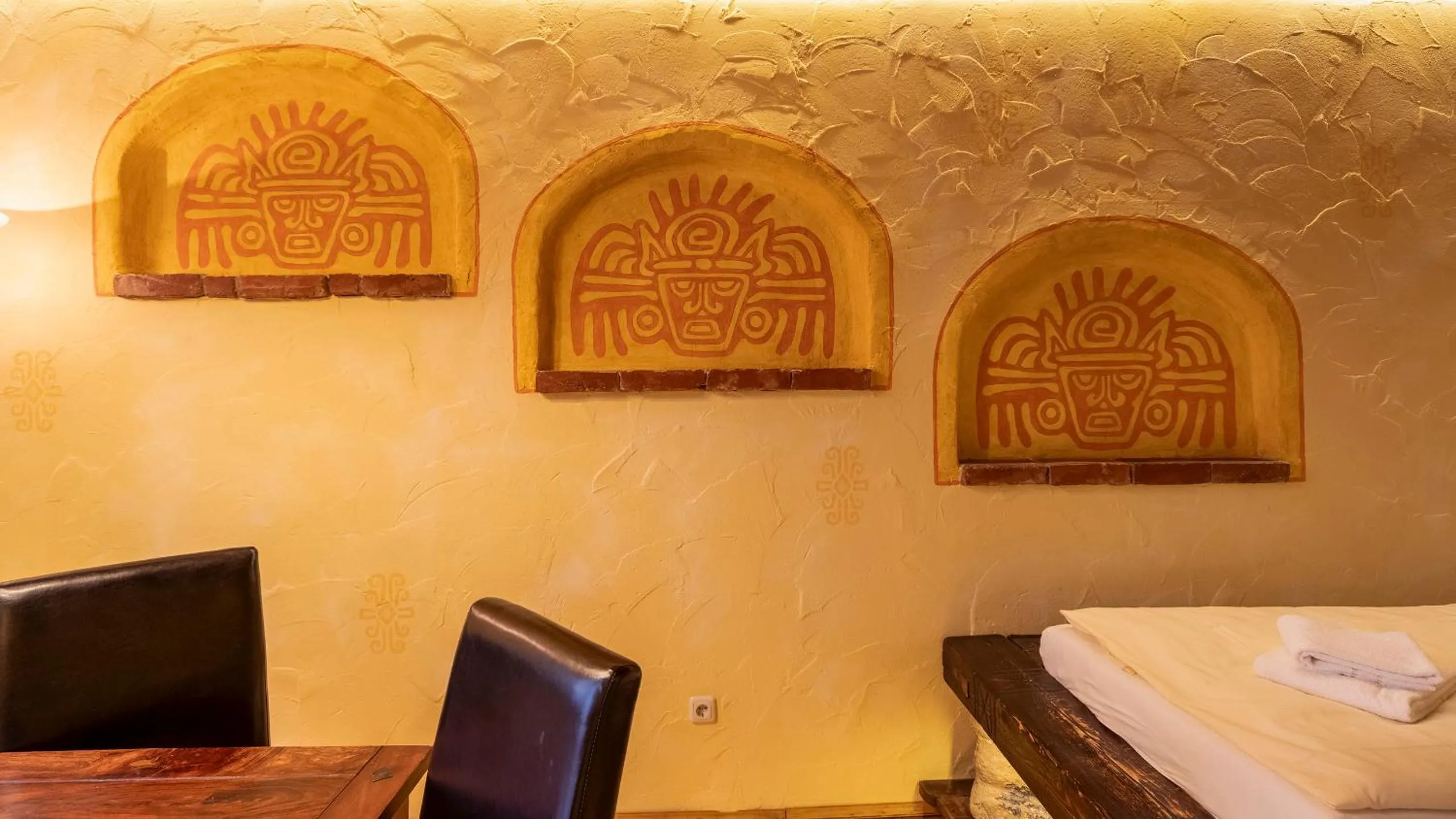 Photo of the whole room, Bed in Gästehaus Mezcalero