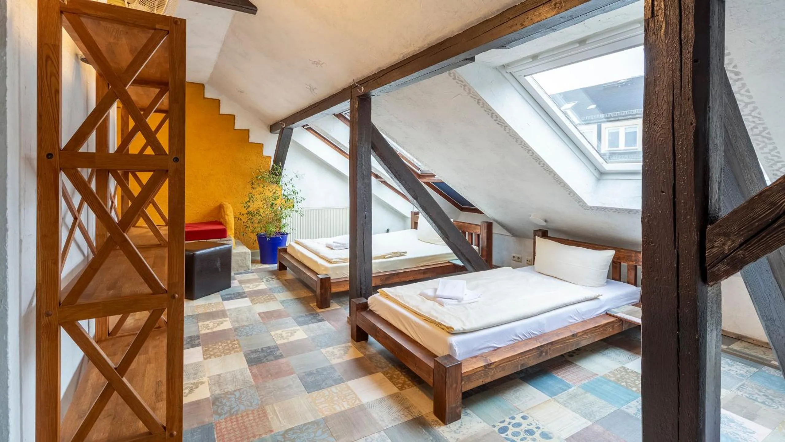 Photo of the whole room, Bed in Gästehaus Mezcalero