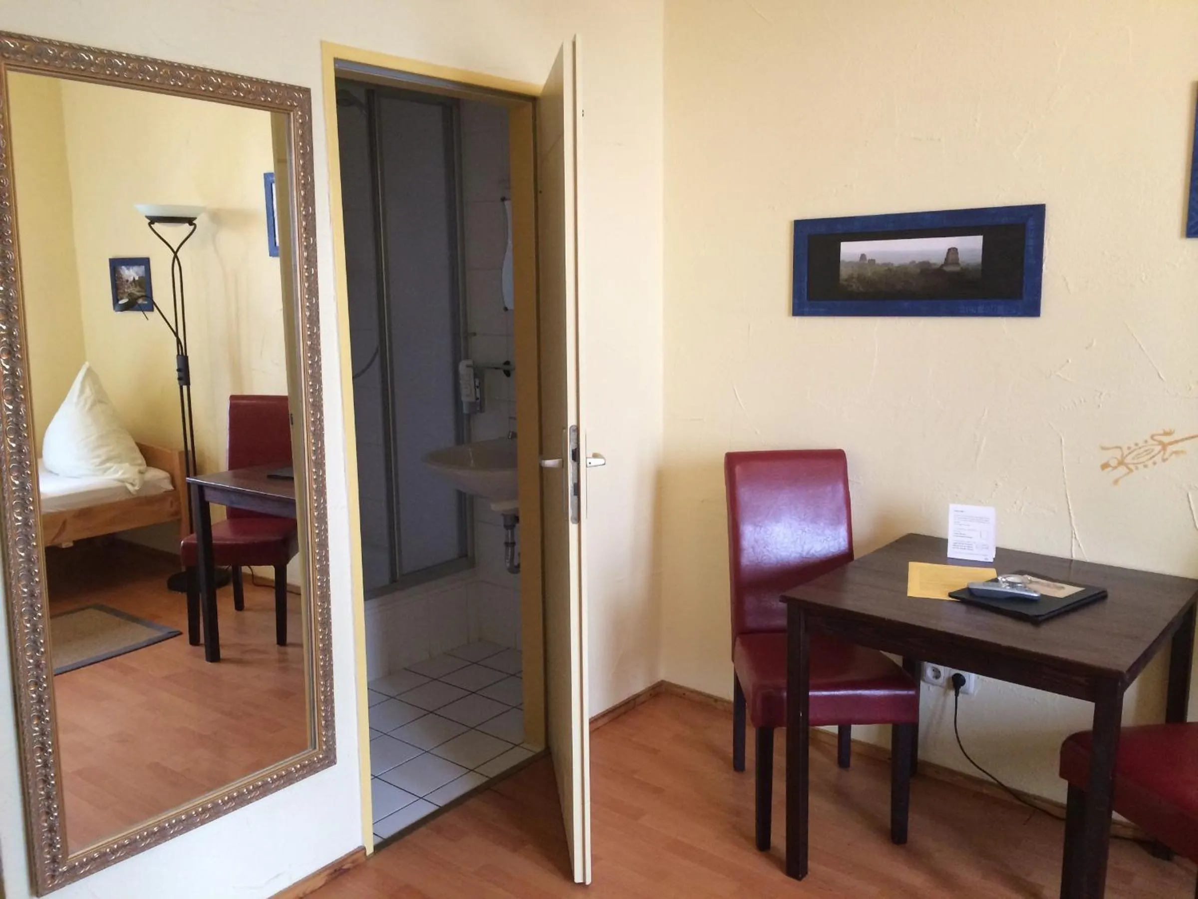 Bedroom in Gästehaus Mezcalero