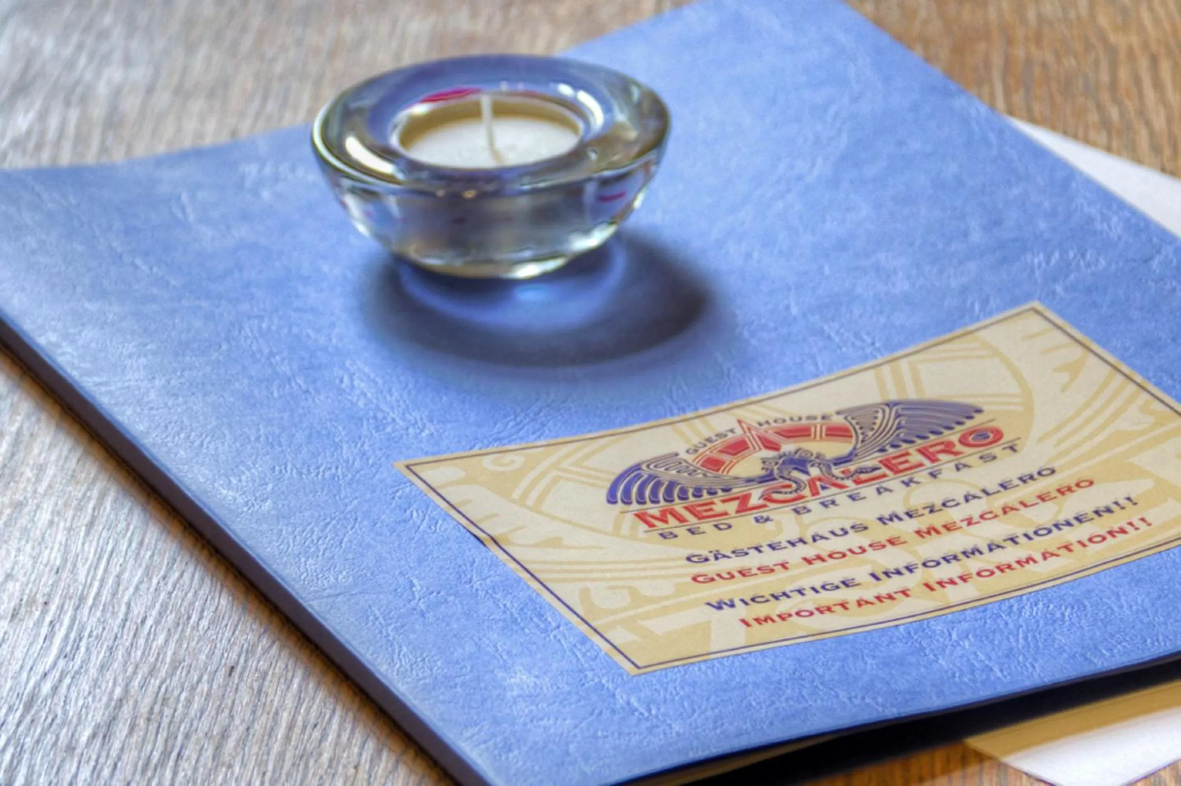 Logo/Certificate/Sign in Gästehaus Mezcalero