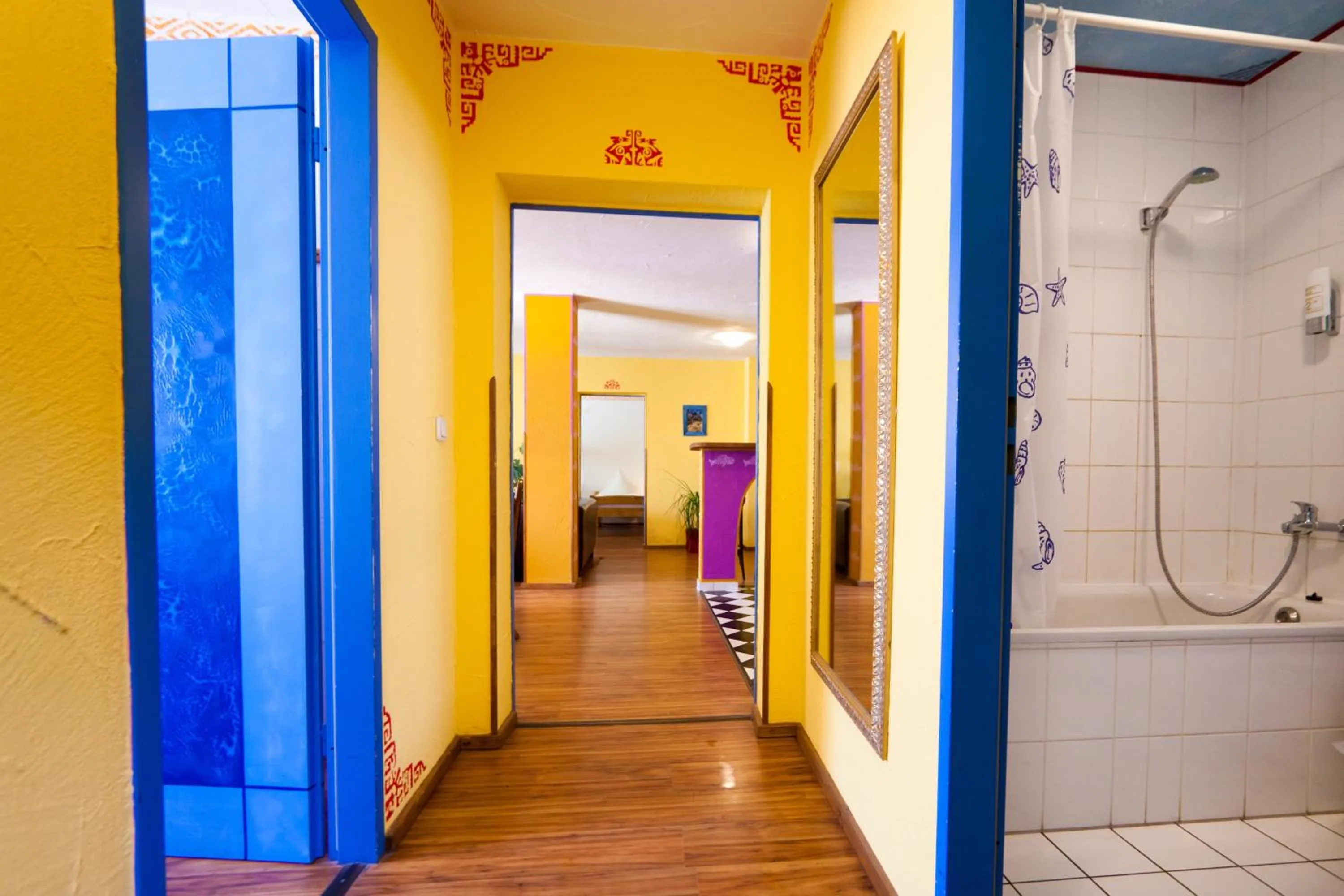 Bathroom in Gästehaus Mezcalero