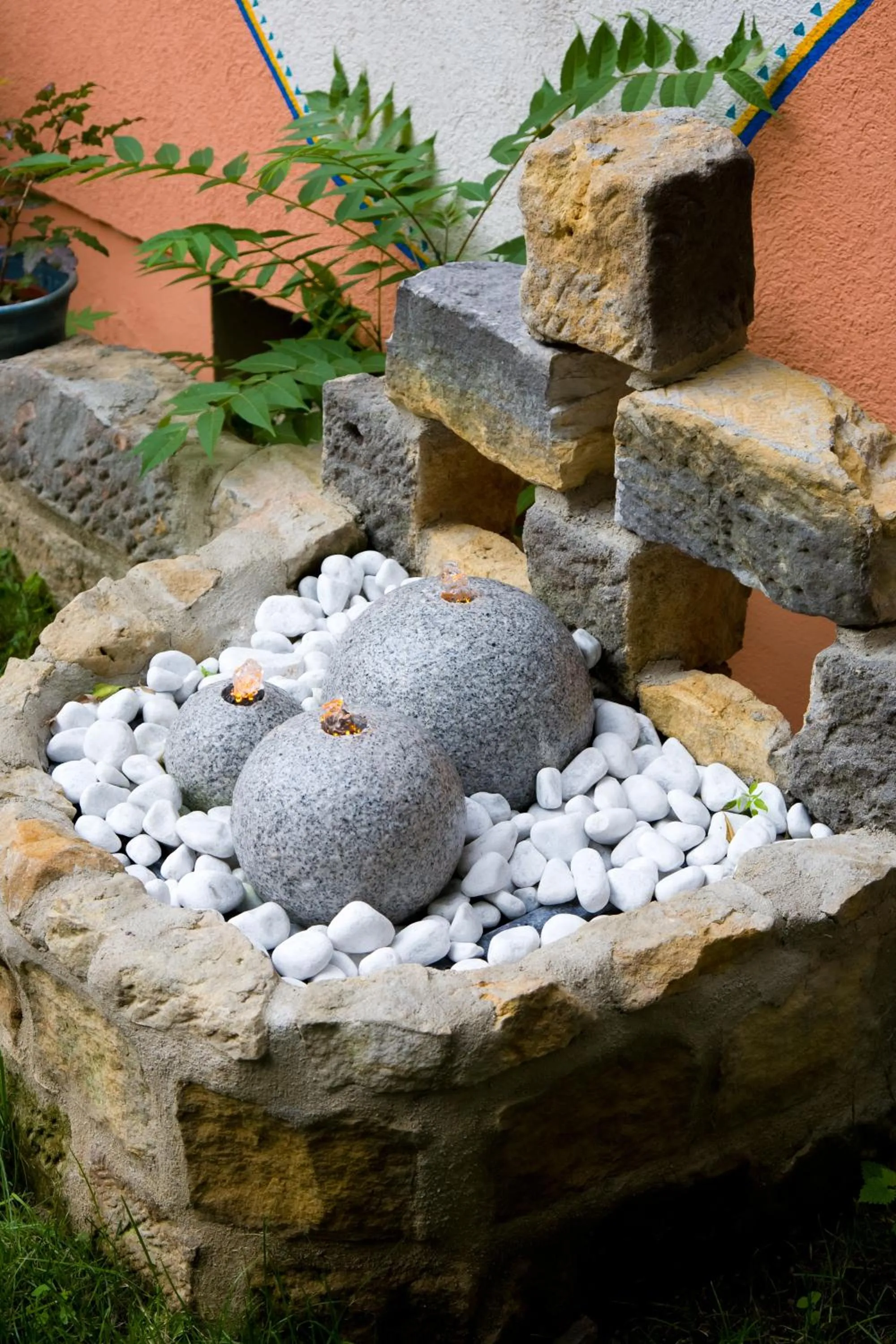 Garden in Gästehaus Mezcalero