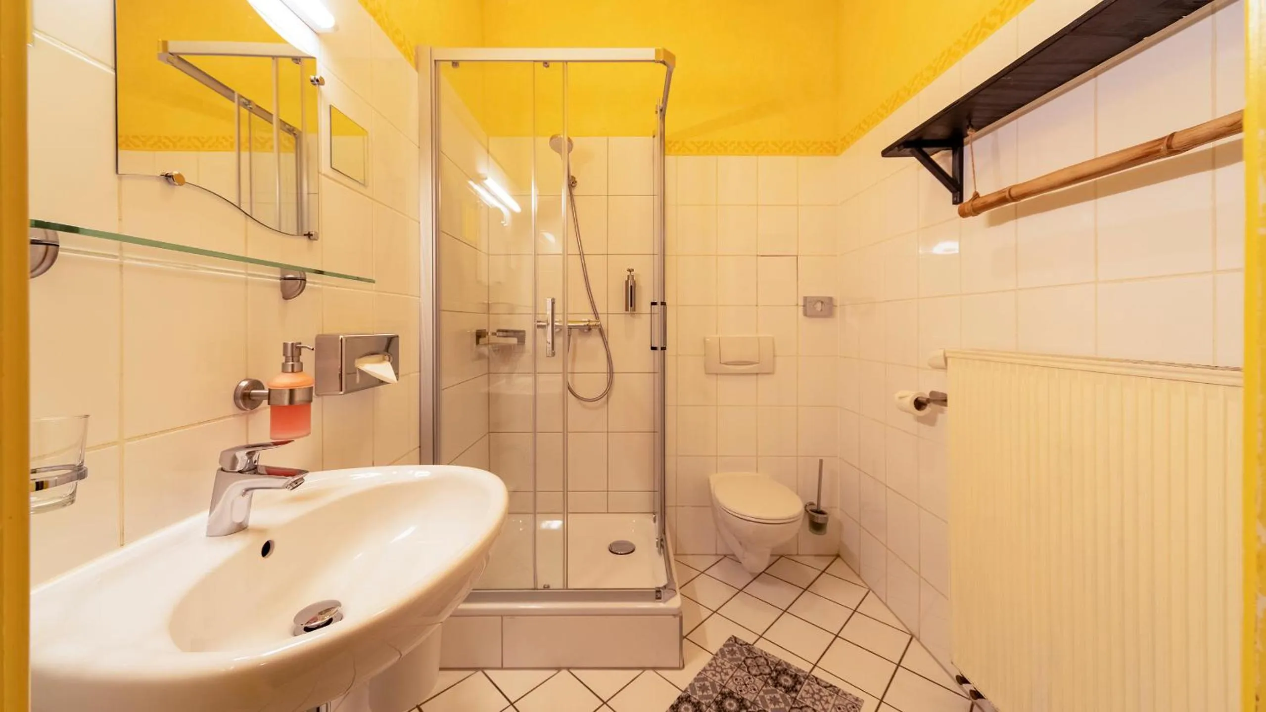 Bathroom in Gästehaus Mezcalero