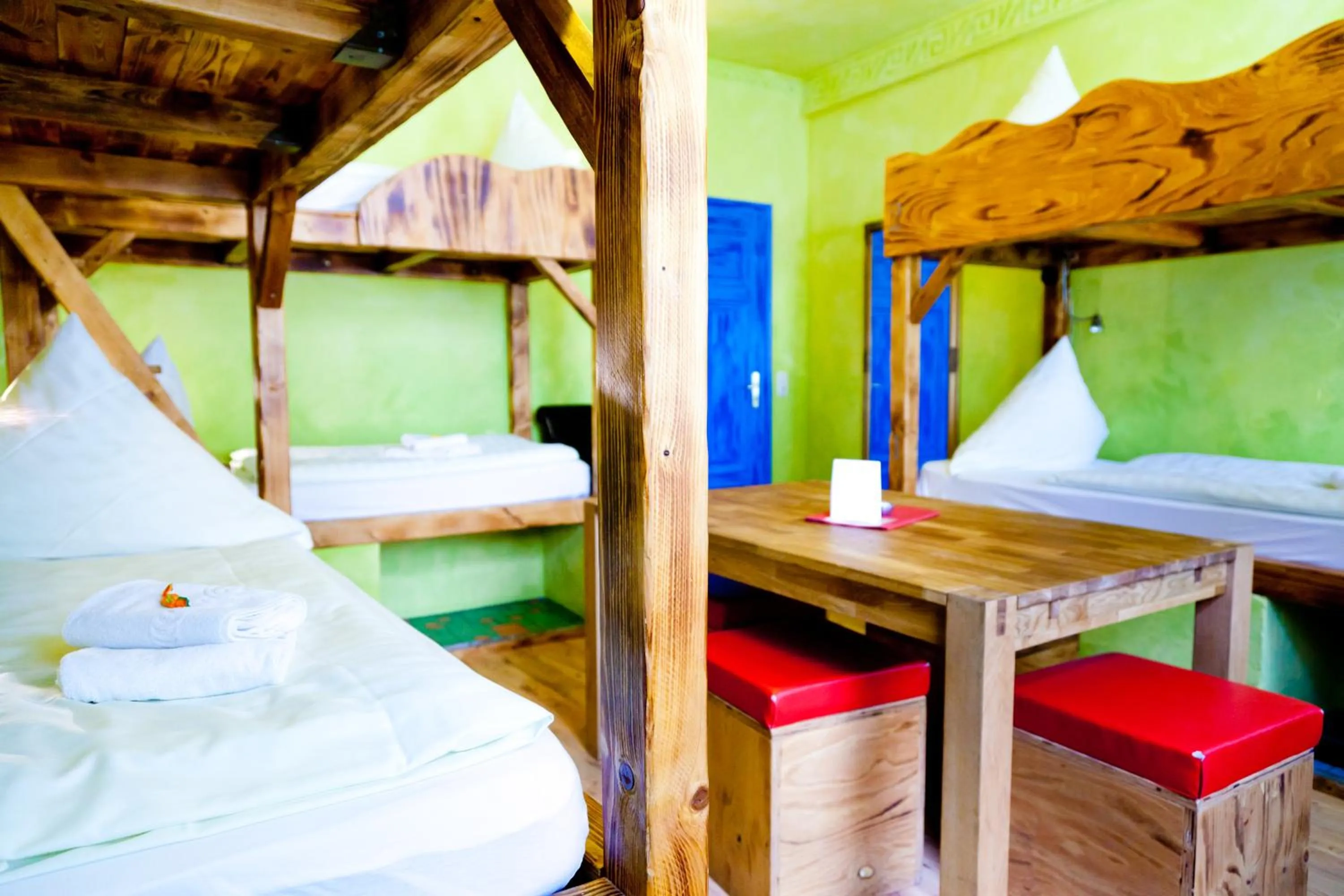 Photo of the whole room, Bed in Gästehaus Mezcalero