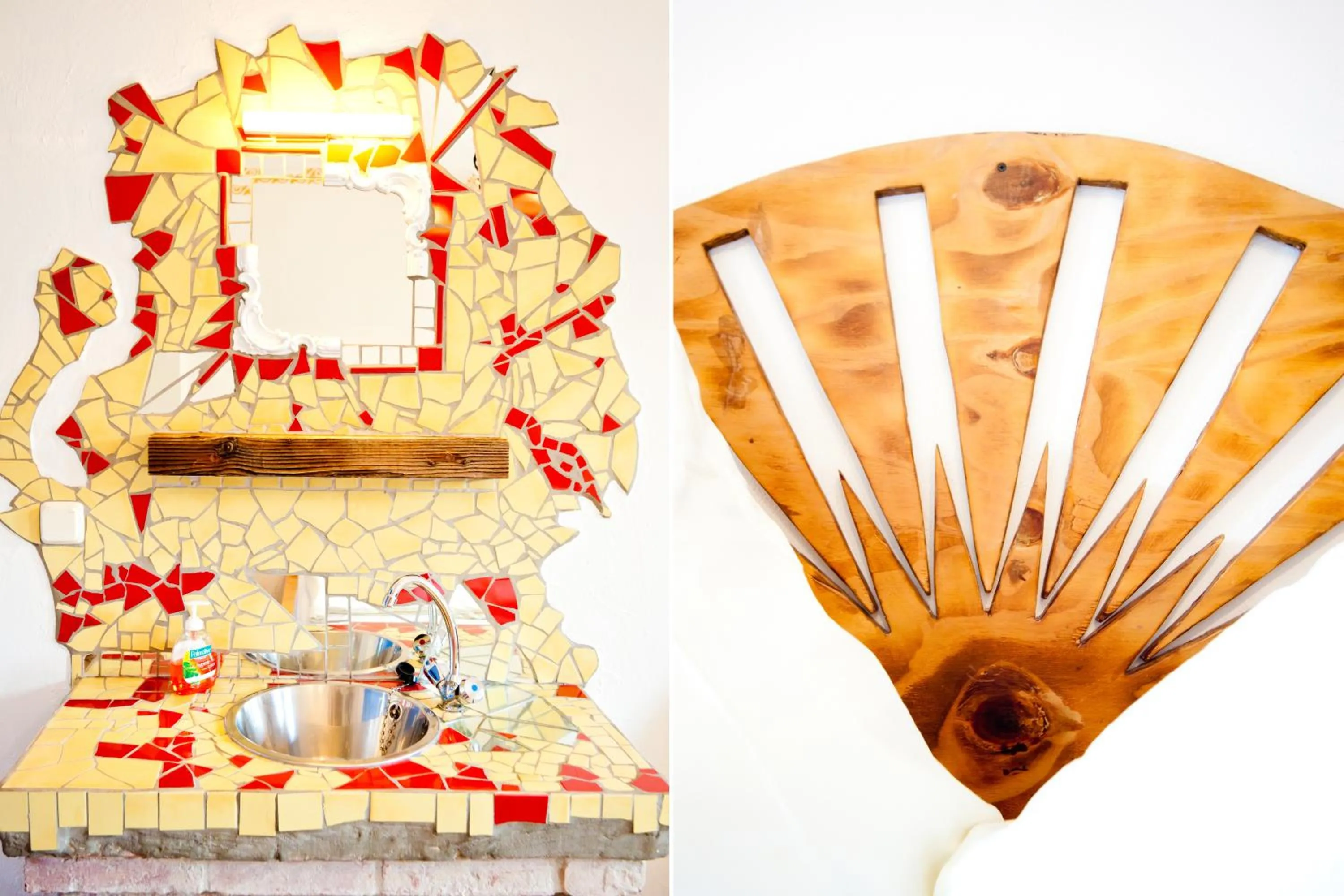 Decorative detail in Gästehaus Mezcalero